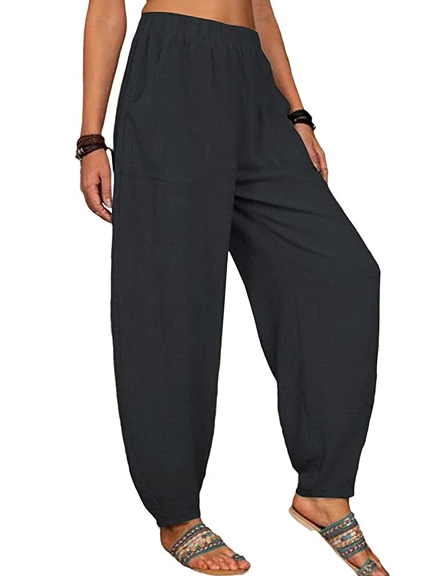 Cotton Loose Casual Harem Pants