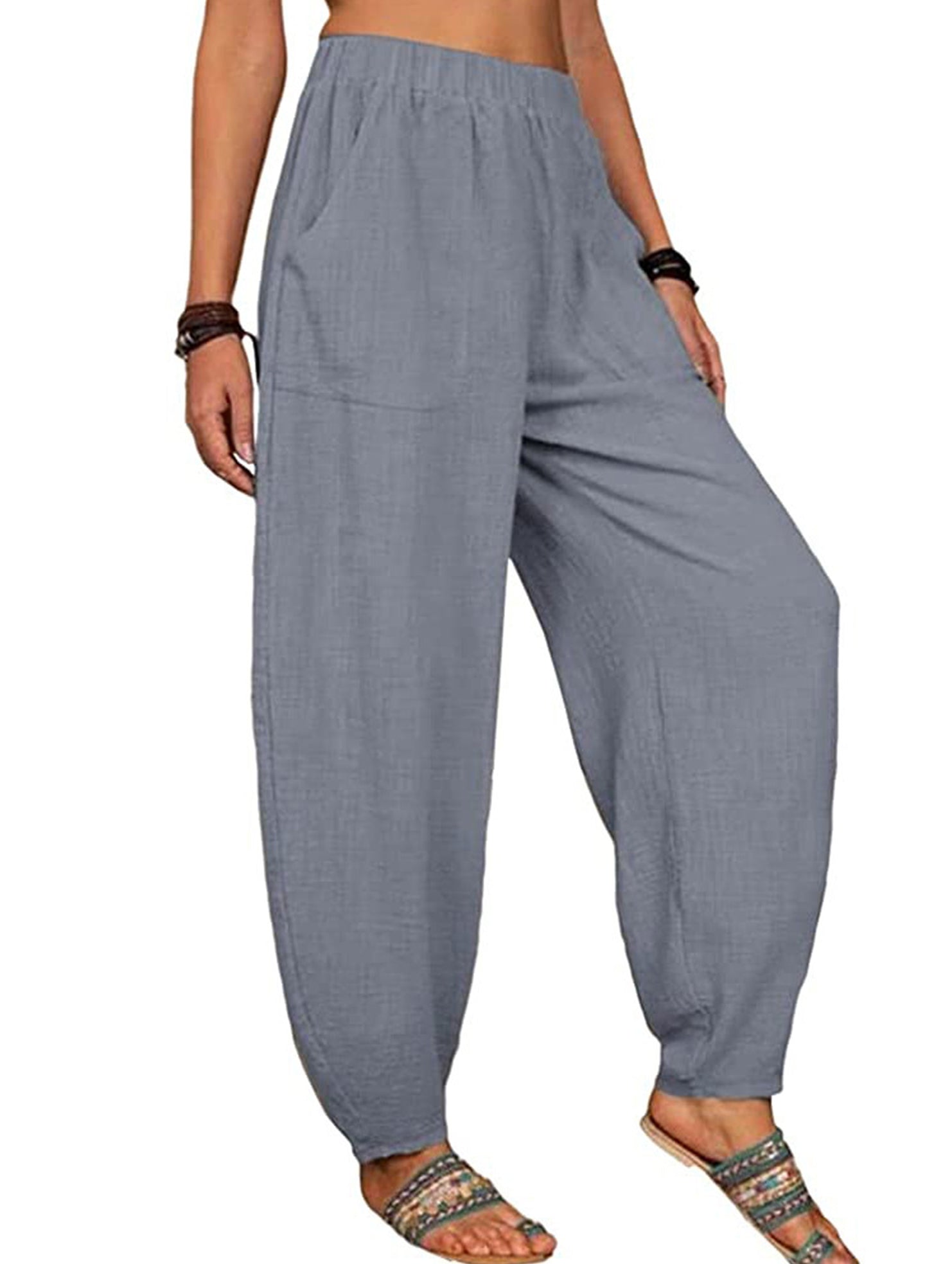 Cotton Loose Casual Harem Pants