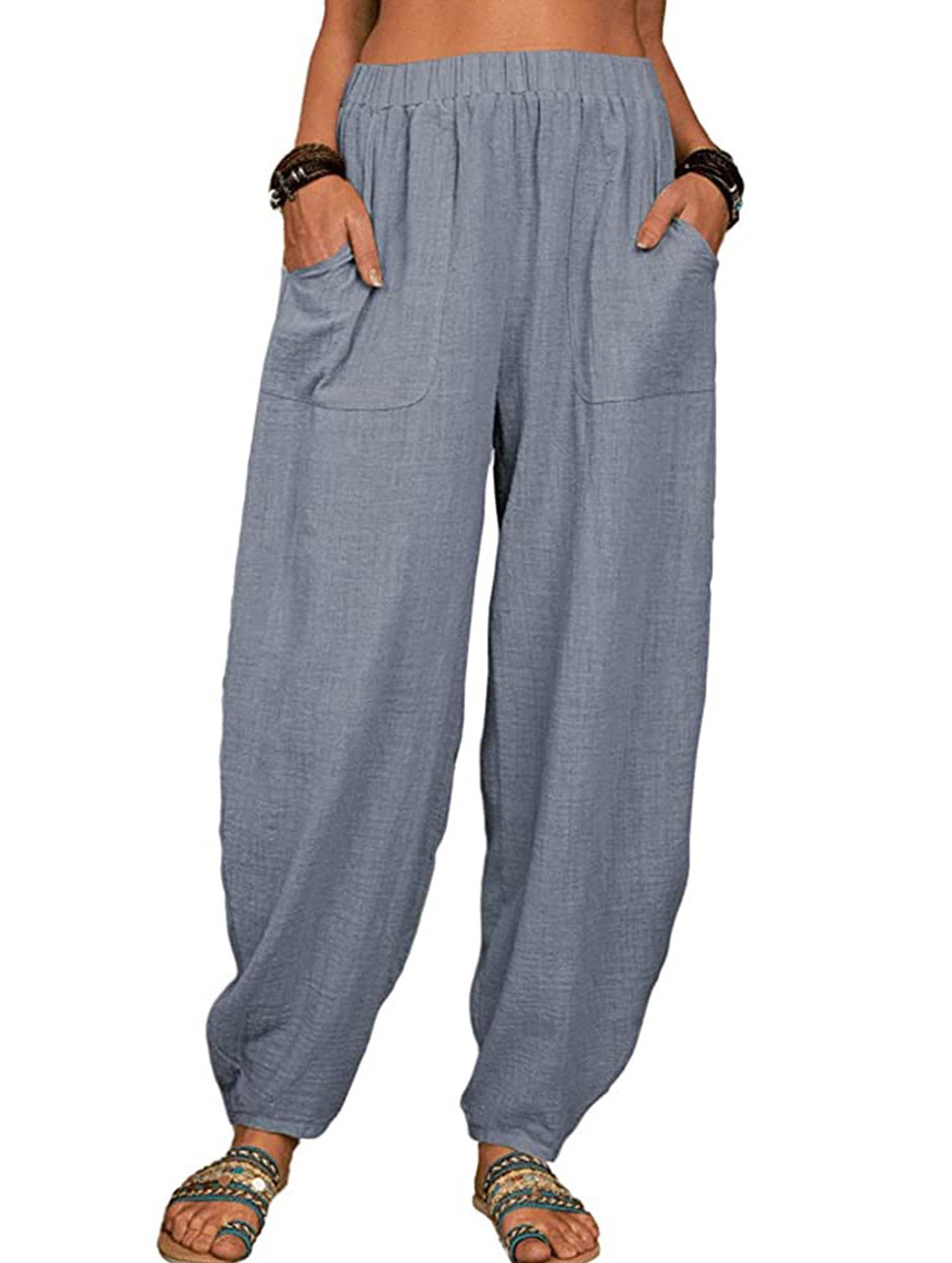 Cotton Loose Casual Harem Pants