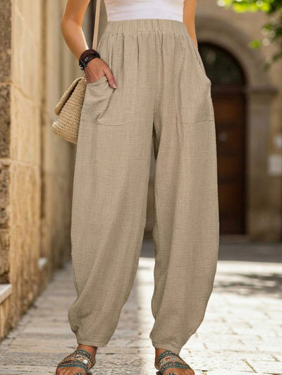 Cotton Loose Casual Harem Pants