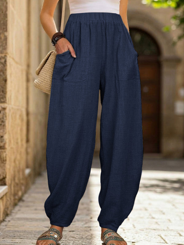 Cotton Loose Casual Harem Pants