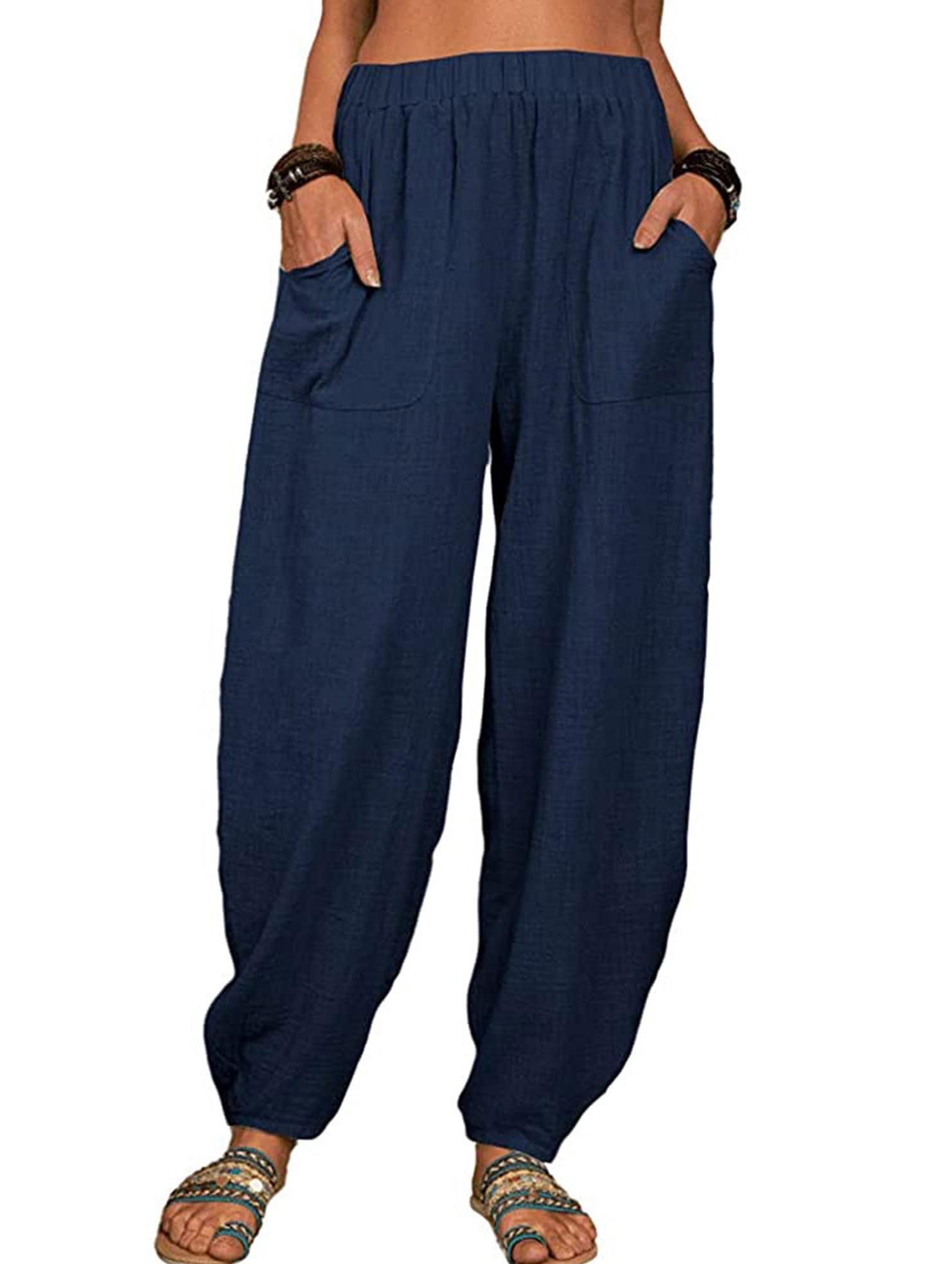 Cotton Loose Casual Harem Pants