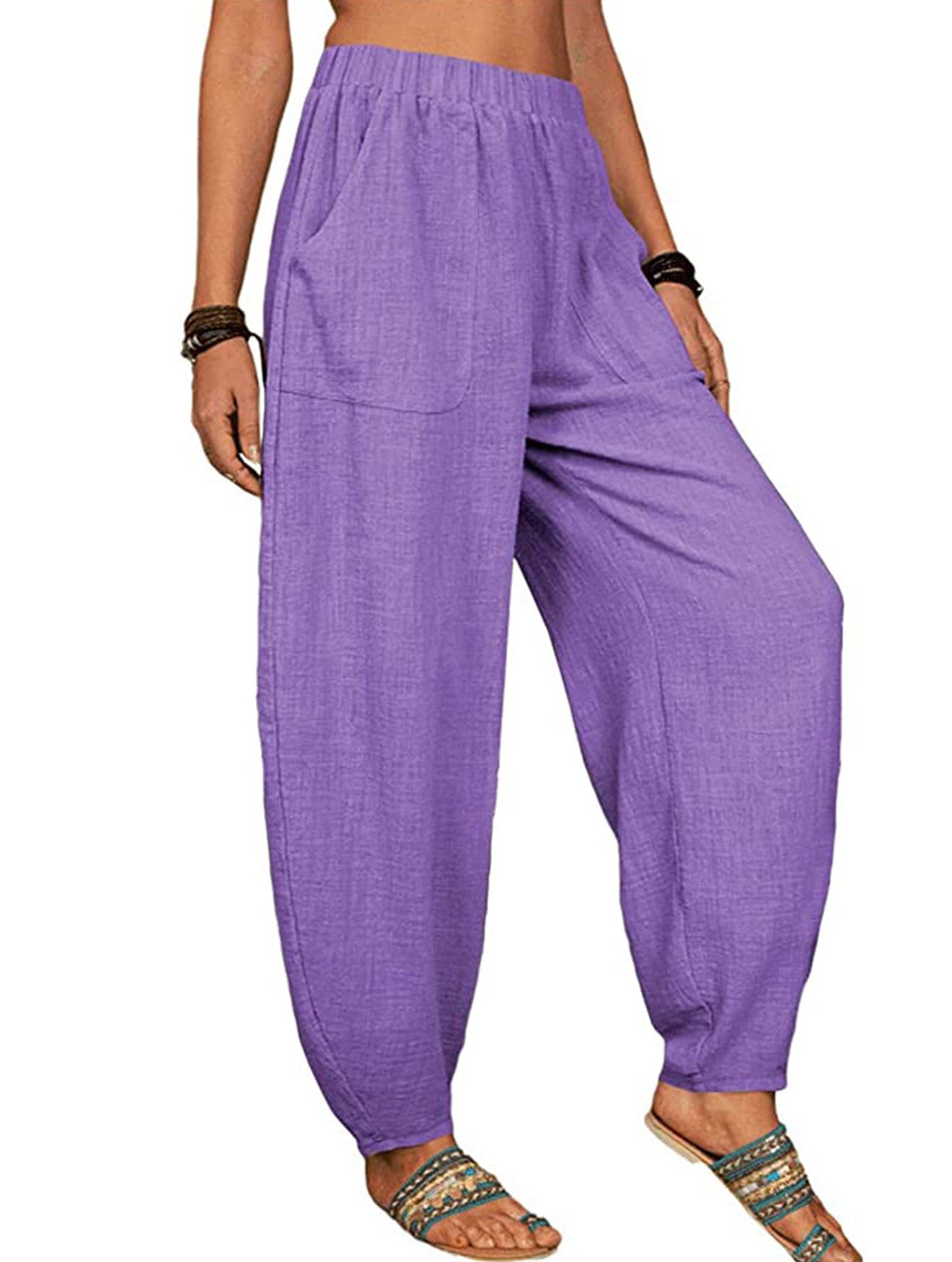 Cotton Loose Casual Harem Pants