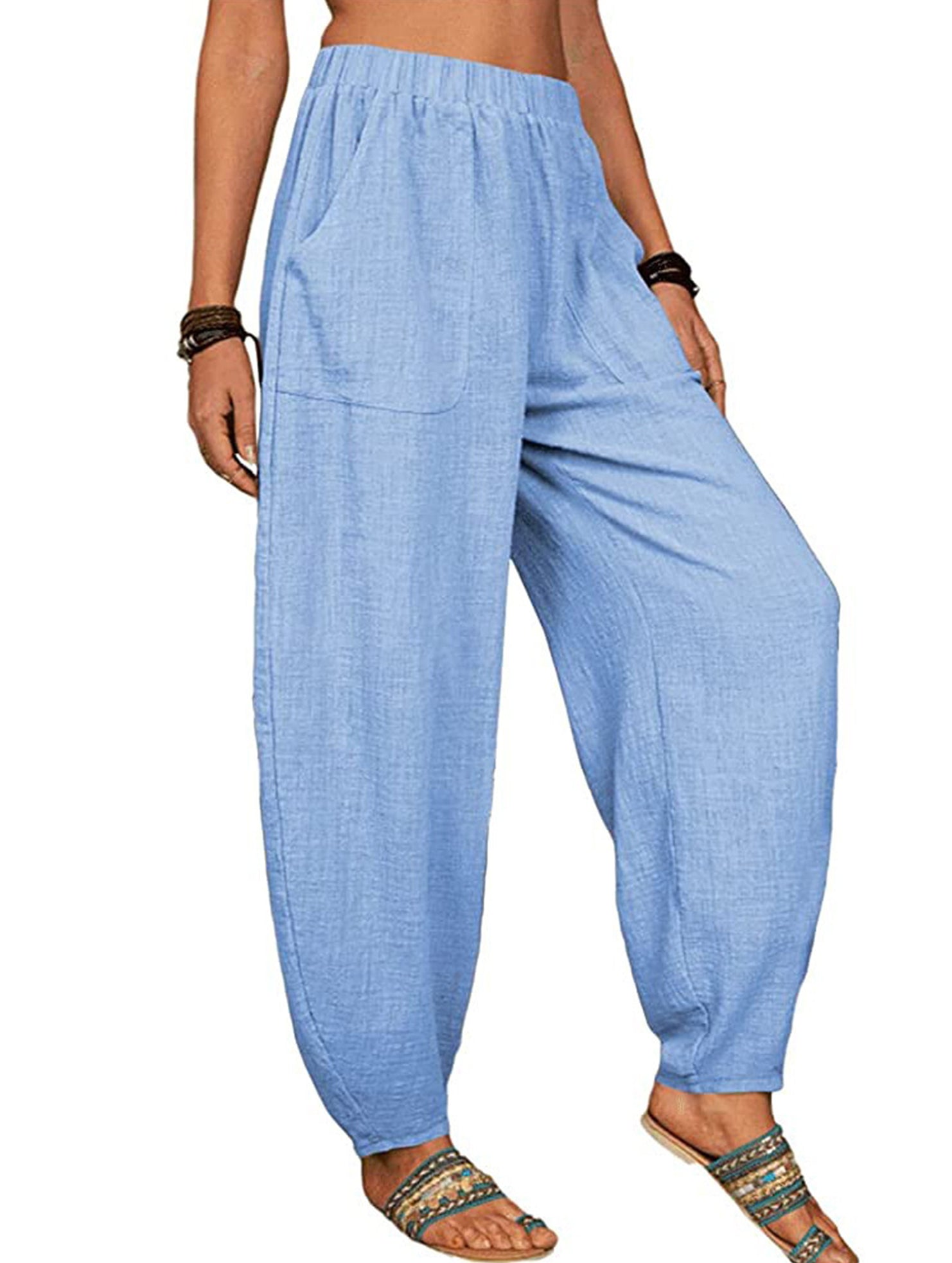 Cotton Loose Casual Harem Pants