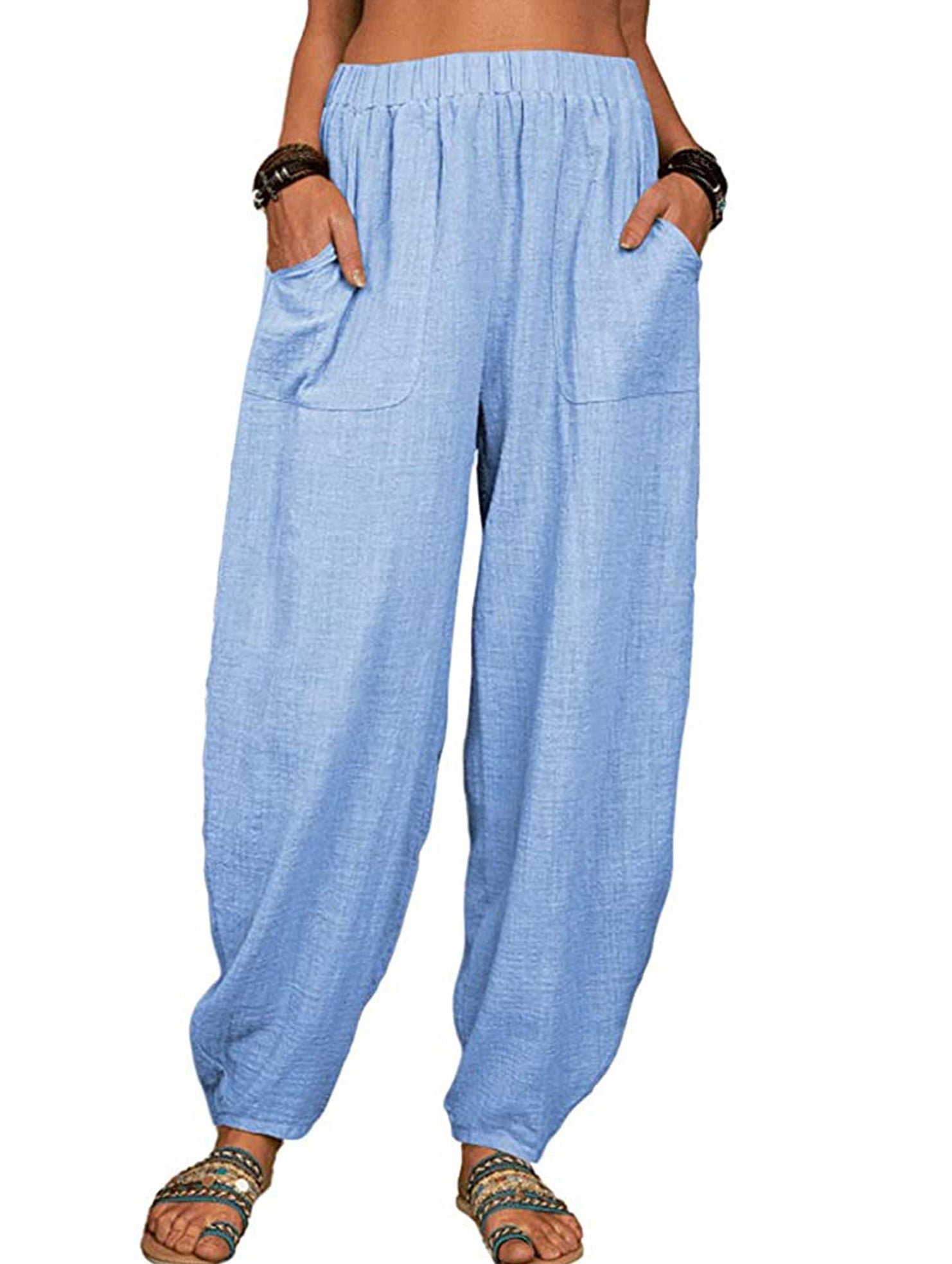 Cotton Loose Casual Harem Pants