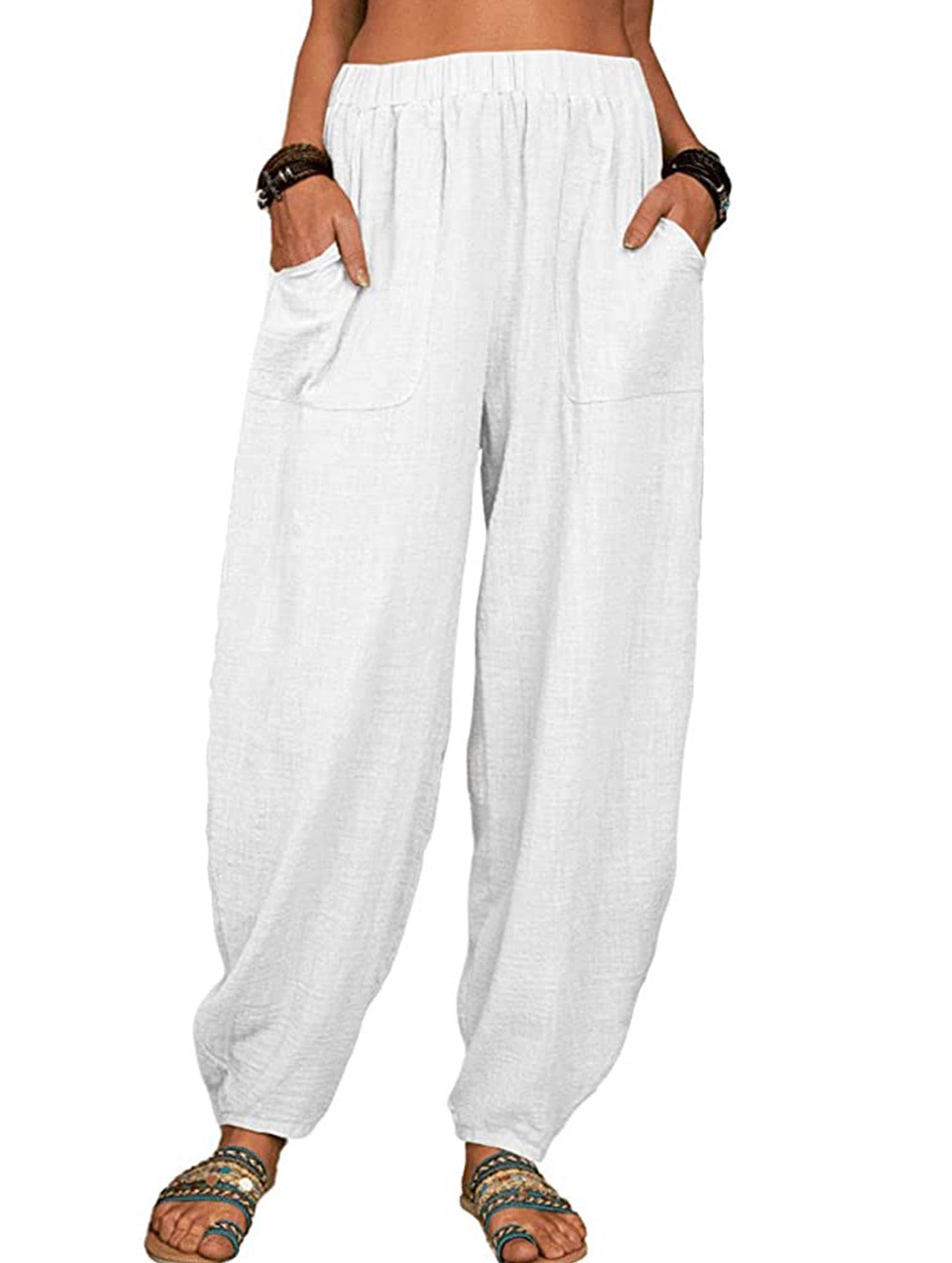 Cotton Loose Casual Harem Pants