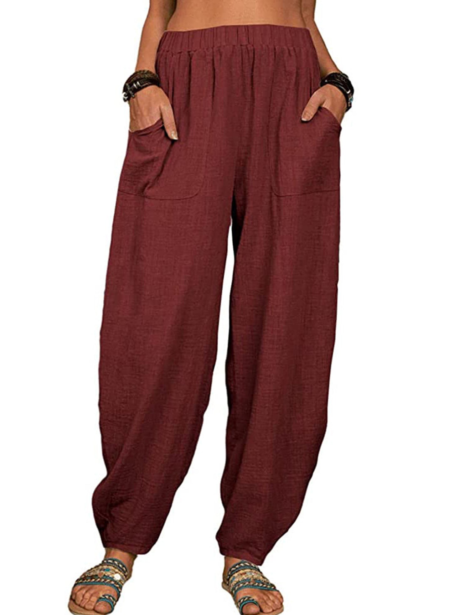 Cotton Loose Casual Harem Pants