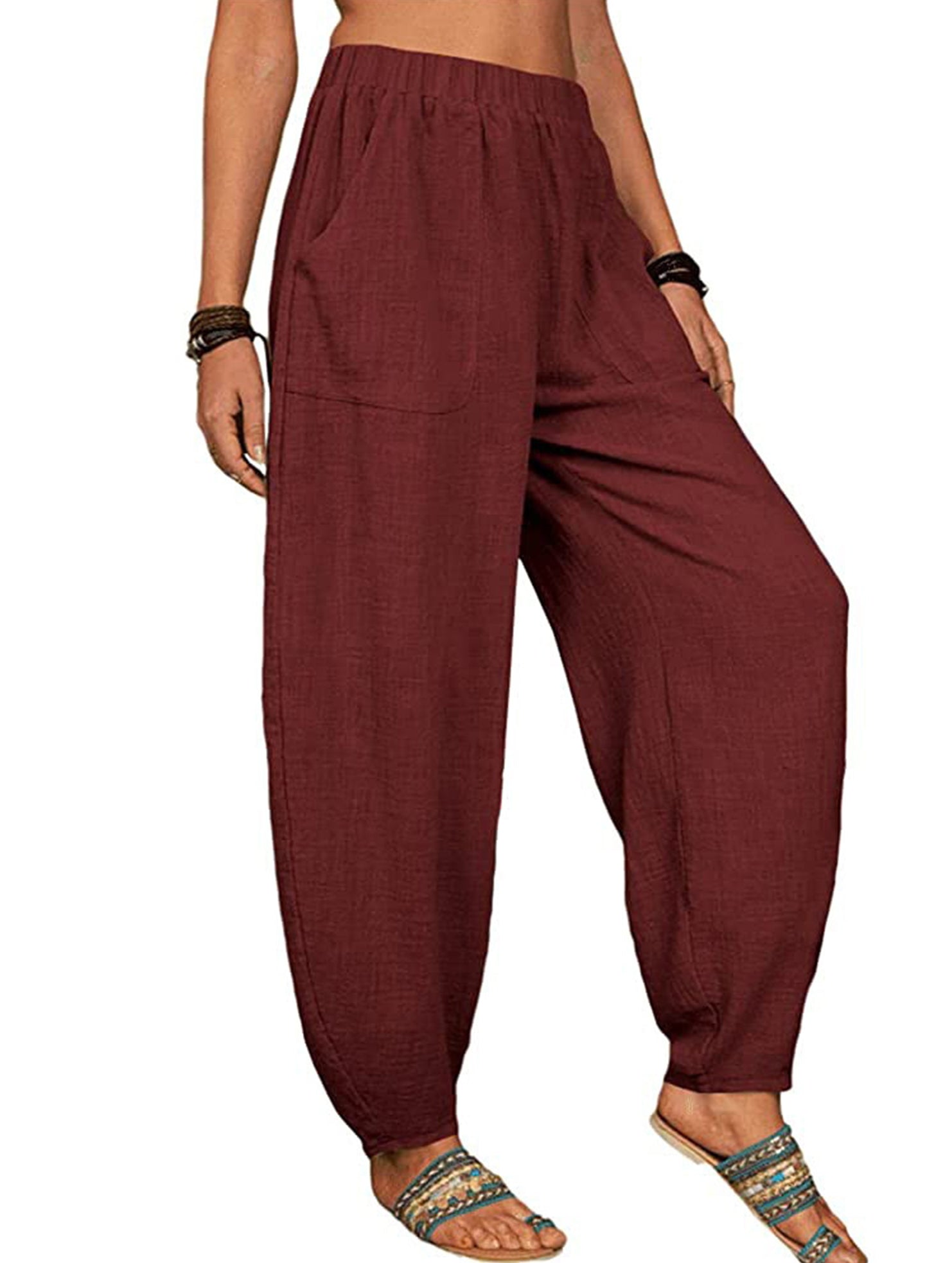 Cotton Loose Casual Harem Pants