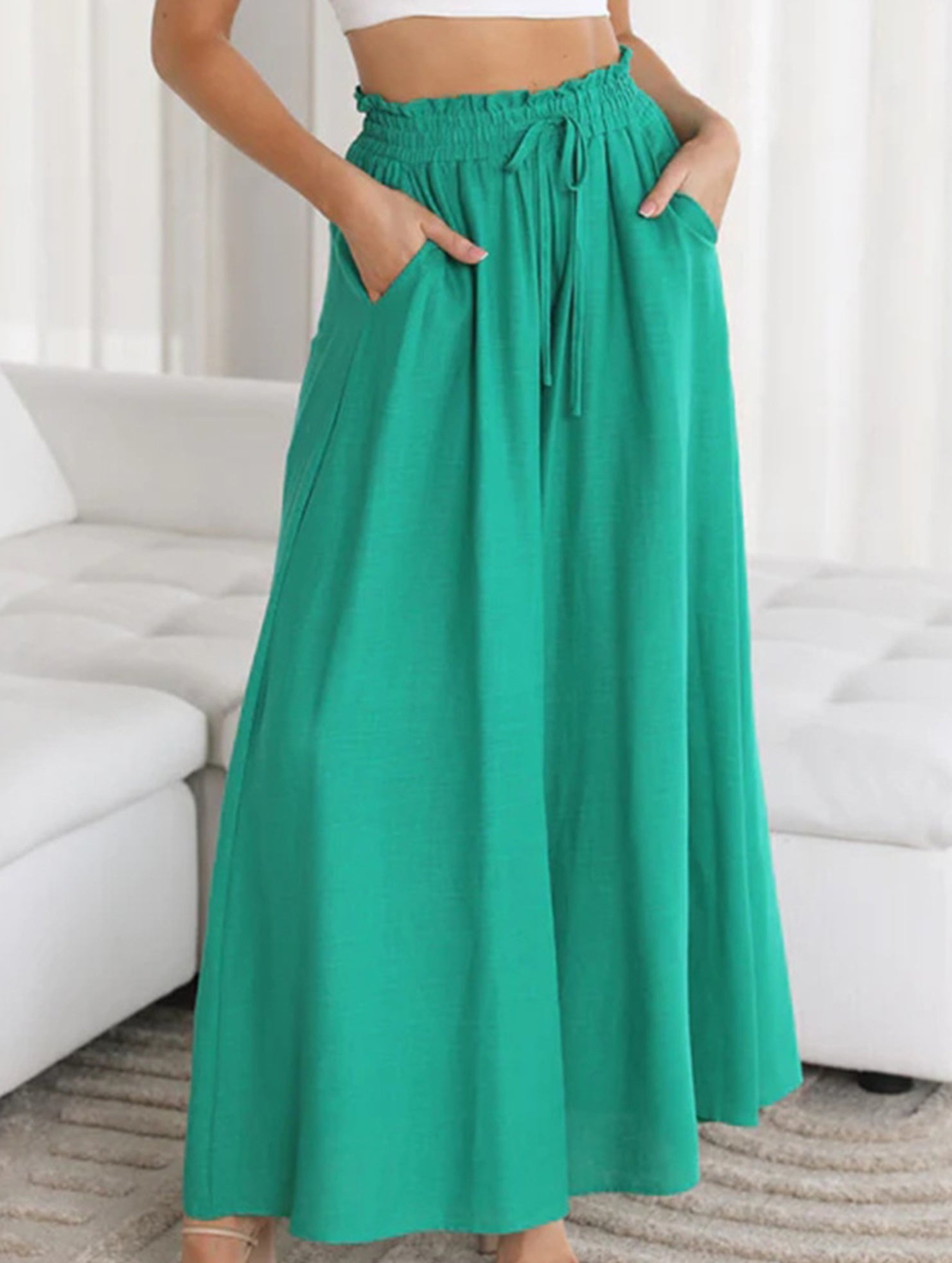 Wide Leg Casual Relaxed Pants_CWBLP01662