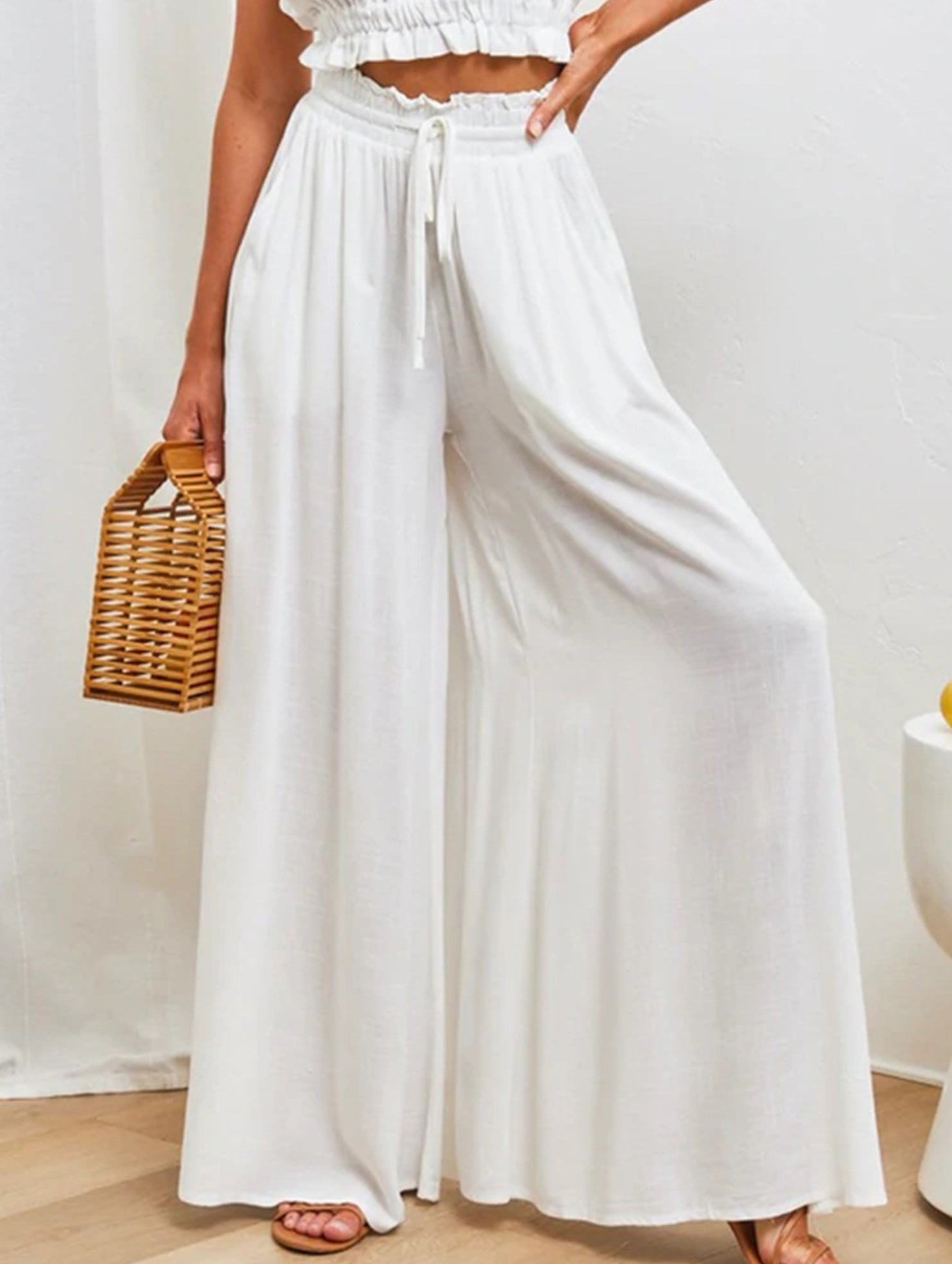 Wide Leg Casual Relaxed Pants_CWBLP01662