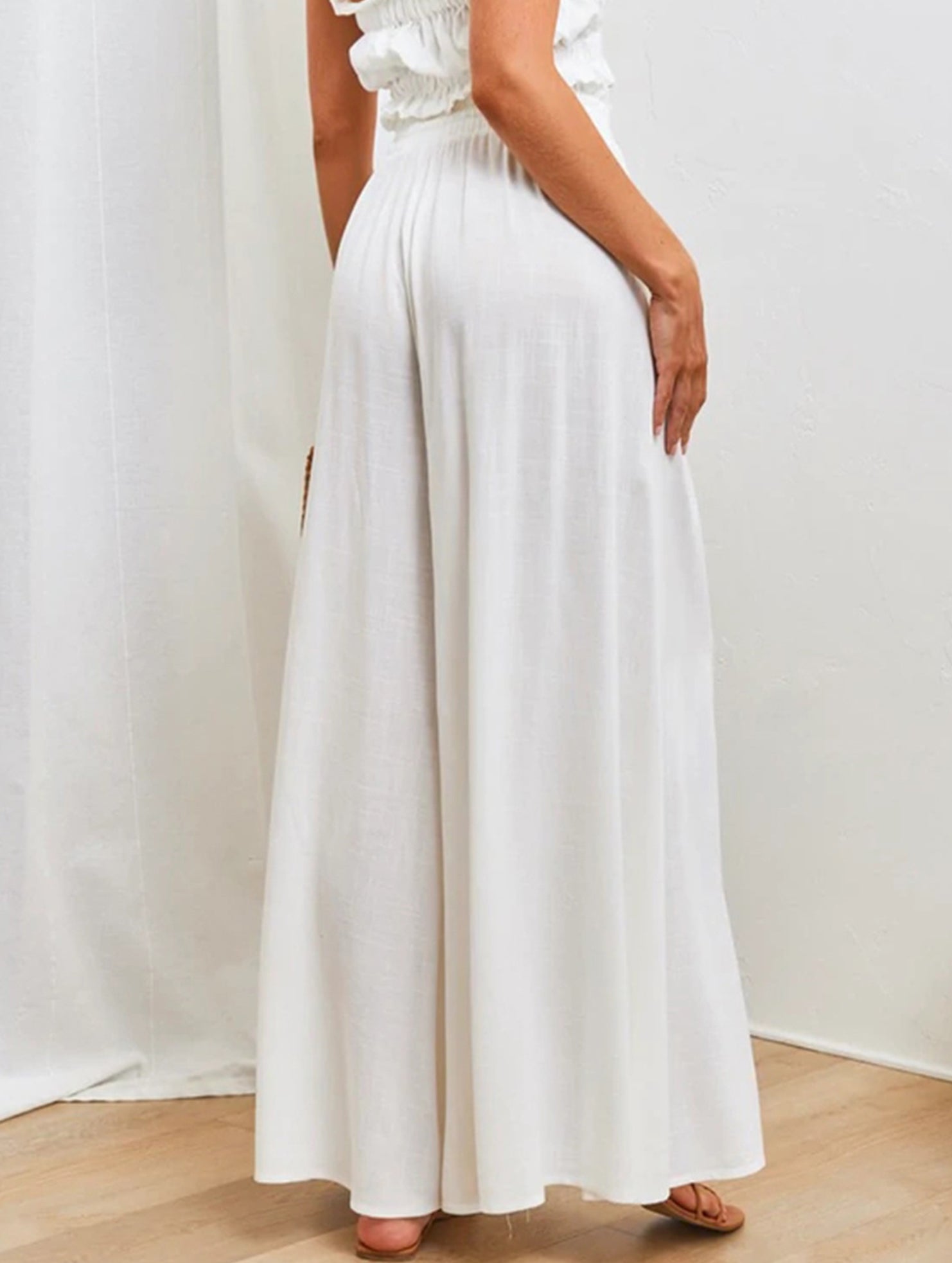 Wide Leg Casual Relaxed Pants_CWBLP01662