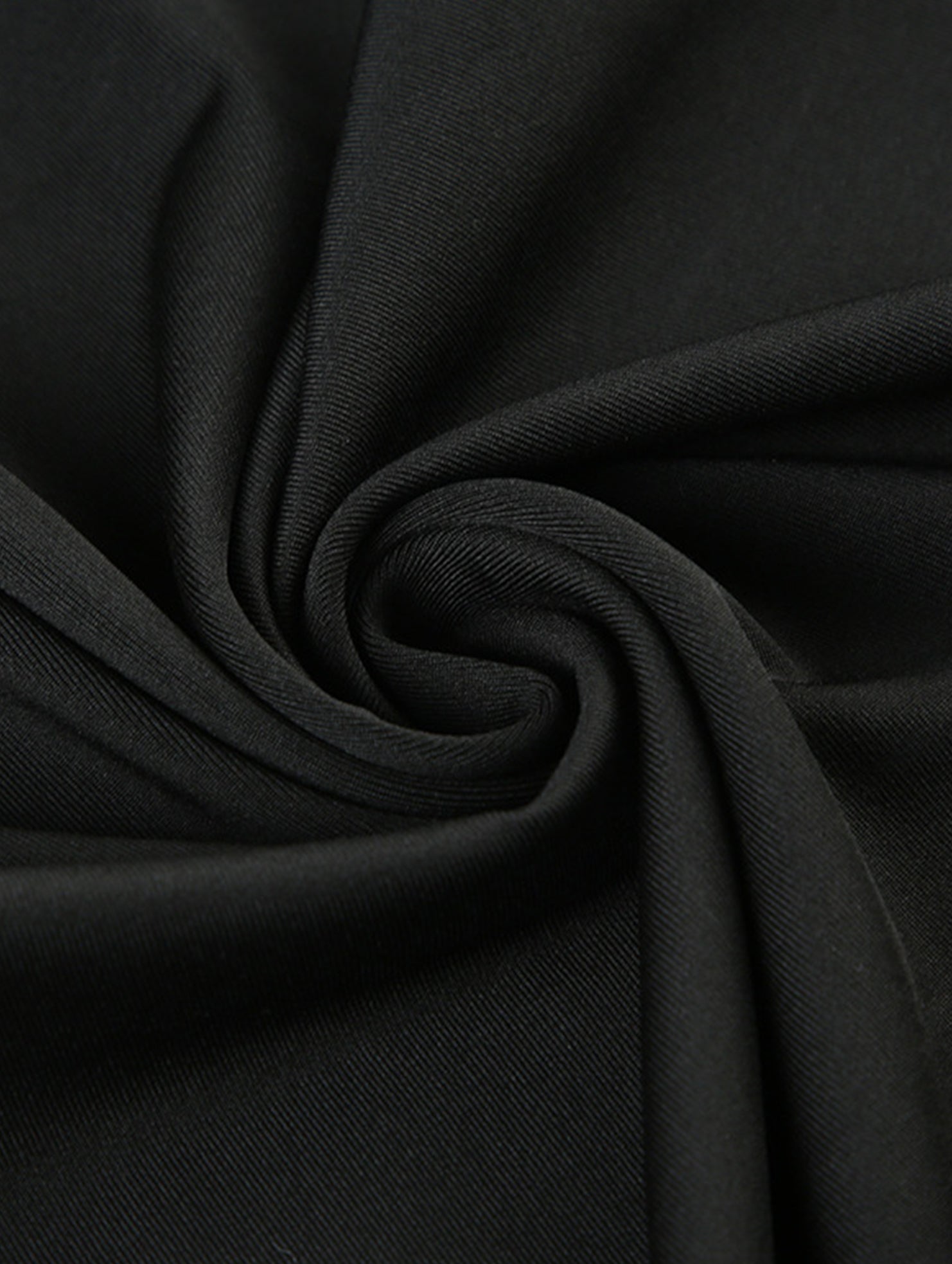 Solid color loose straight tube drop knit pants