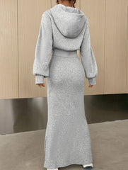 Short outer two-piece dress