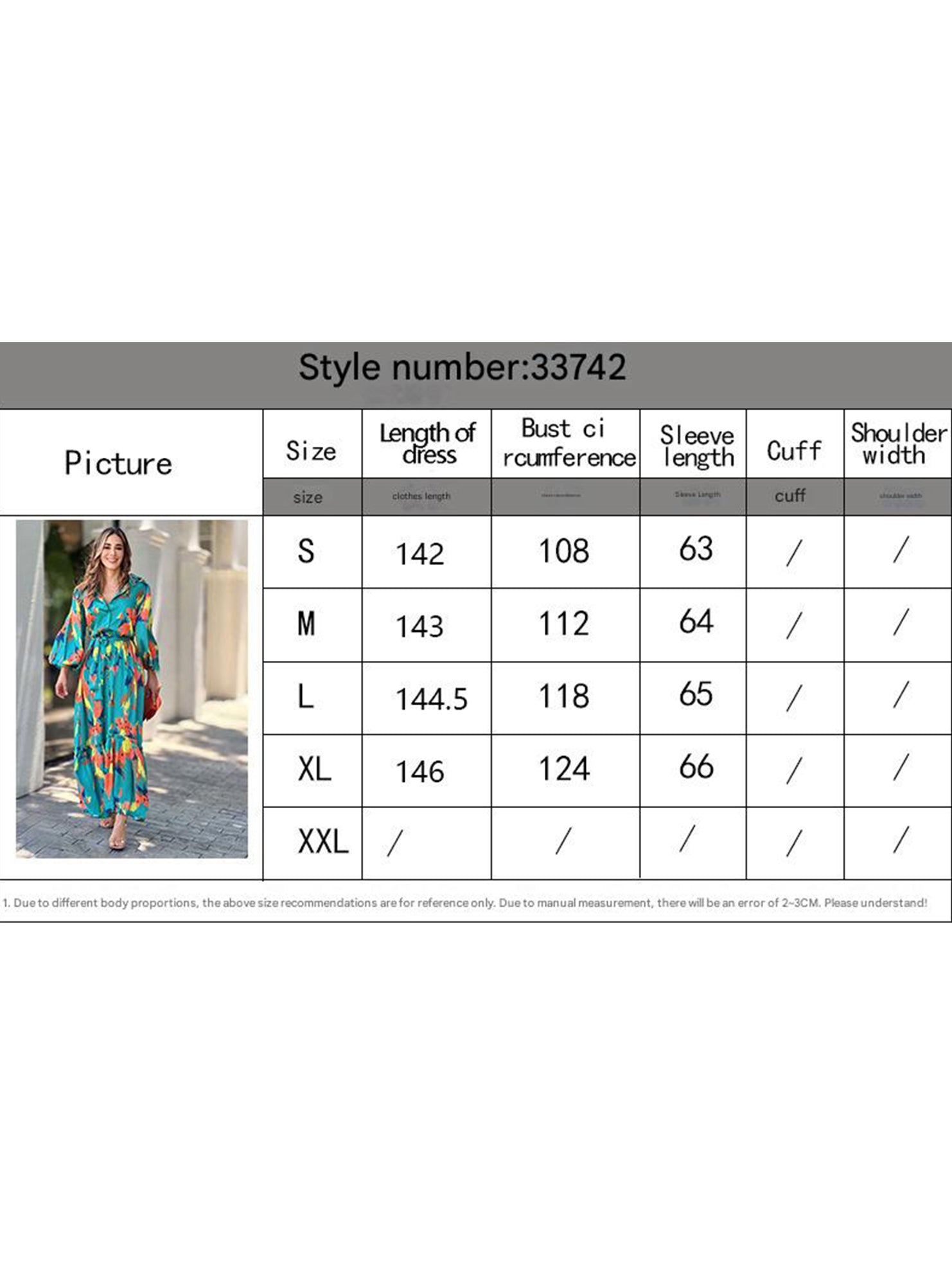 Lapel single-breasted dress