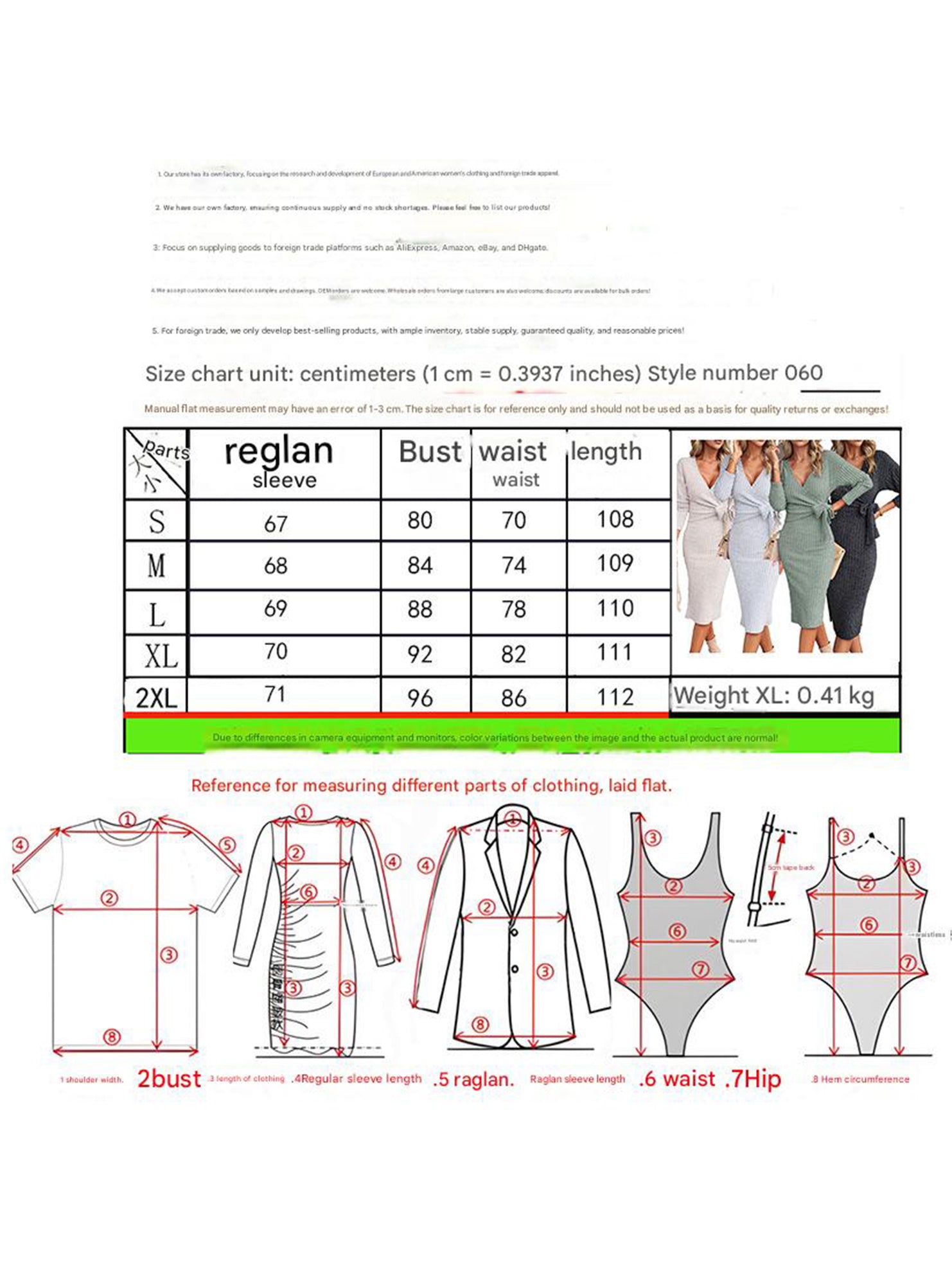 Slim-fit V-neck long-sleeved knitted tie-up dress