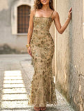 Low Neck Backless Tie Elegant Maxi Dress_CWDMD02023
