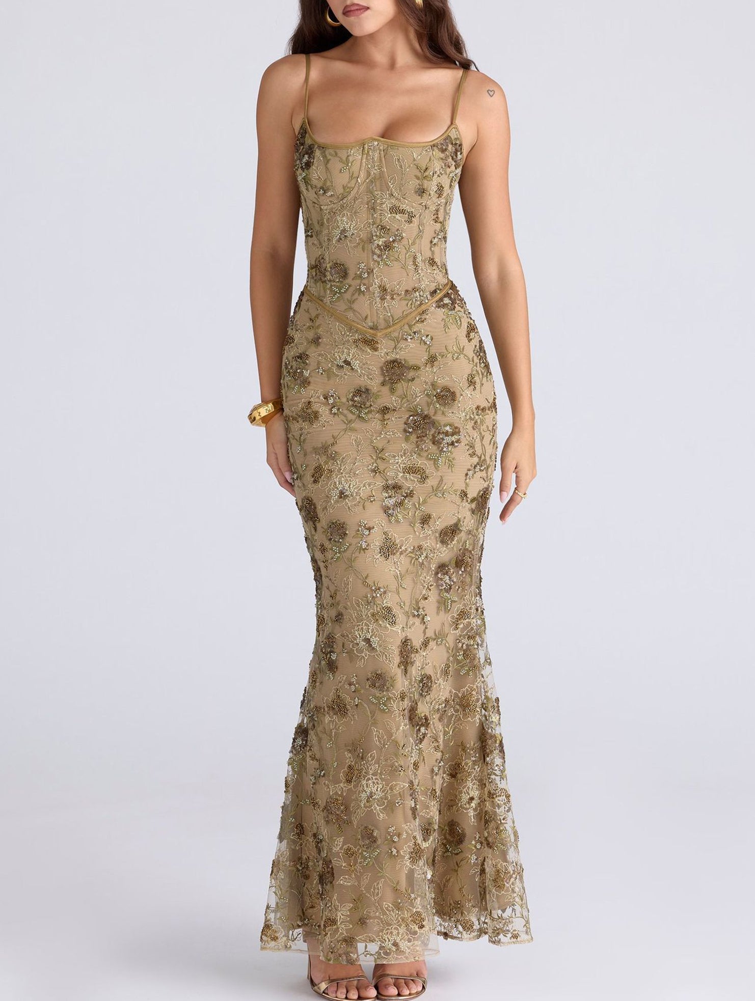 Low Neck Backless Tie Elegant Maxi Dress_CWDMD02023