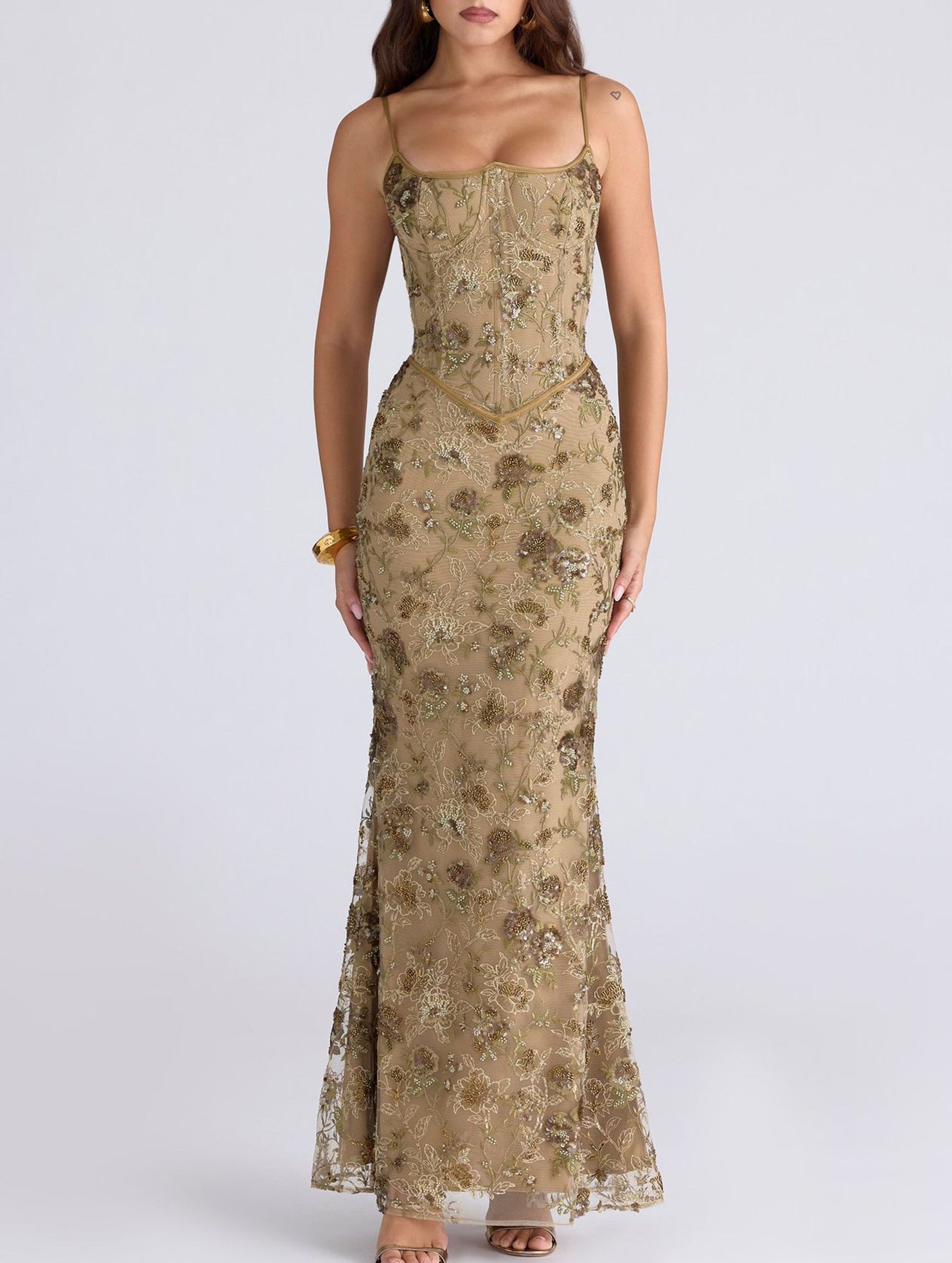 Low Neck Backless Tie Elegant Maxi Dress_CWDMD02023