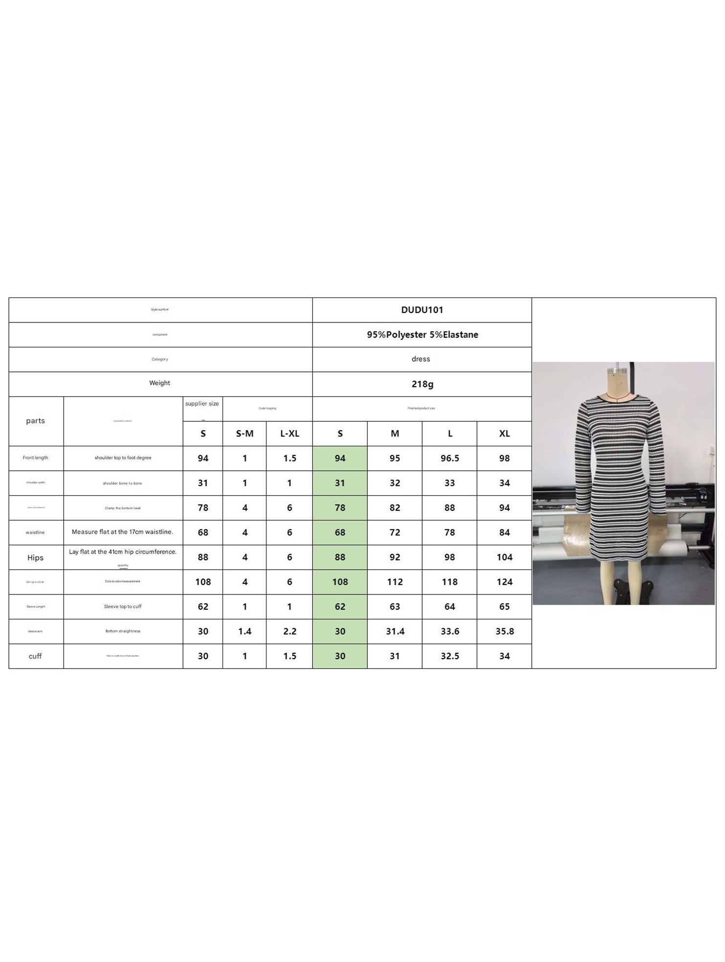 Color-blocked bell-sleeve fitted knit dress for women_CWDMD02221