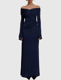 One Shoulder Bodycon Evening Dress_CWDMD02237