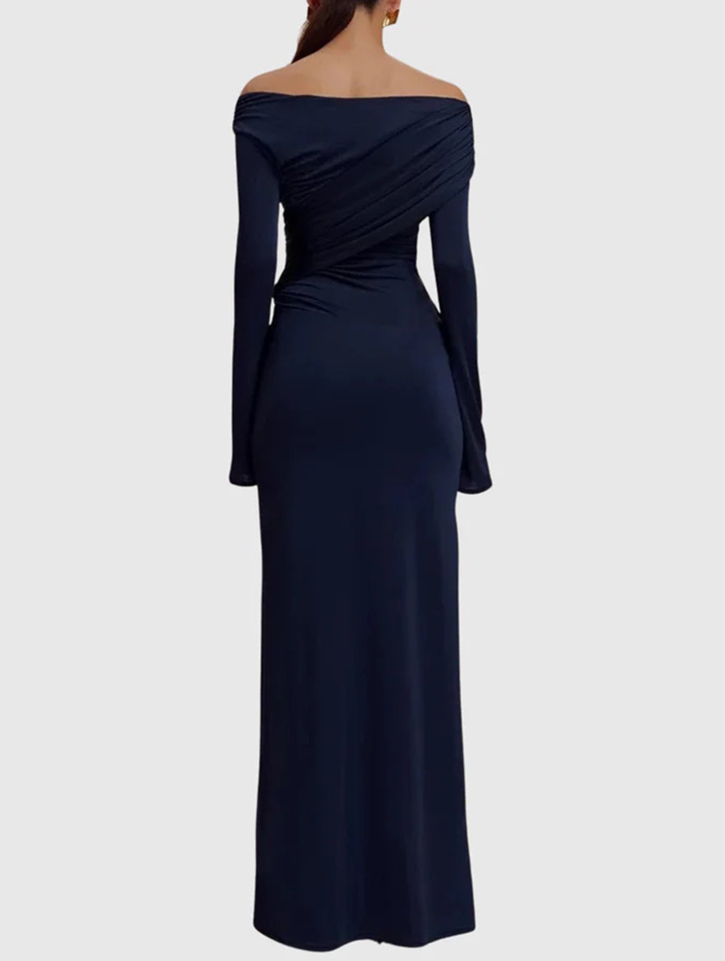 One Shoulder Bodycon Evening Dress_CWDMD02237