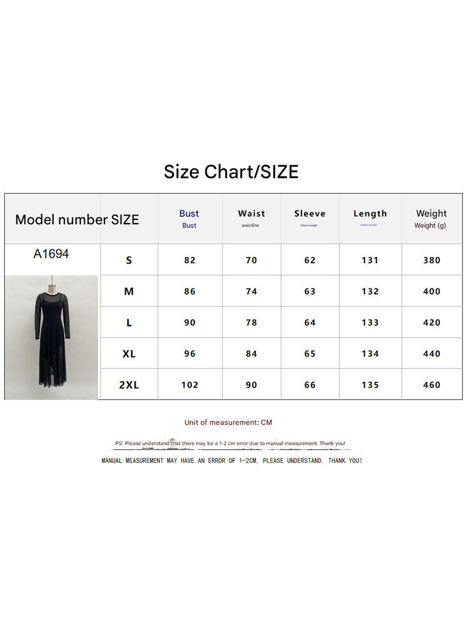 Elegant Patchwork Long Sleeve Mermaid Dress