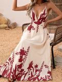 Floral Print Backless Cami Maxi Dress_CWDMD02683
