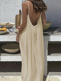 Backless Cami Lounge Maxi Dress_CWDMD02897