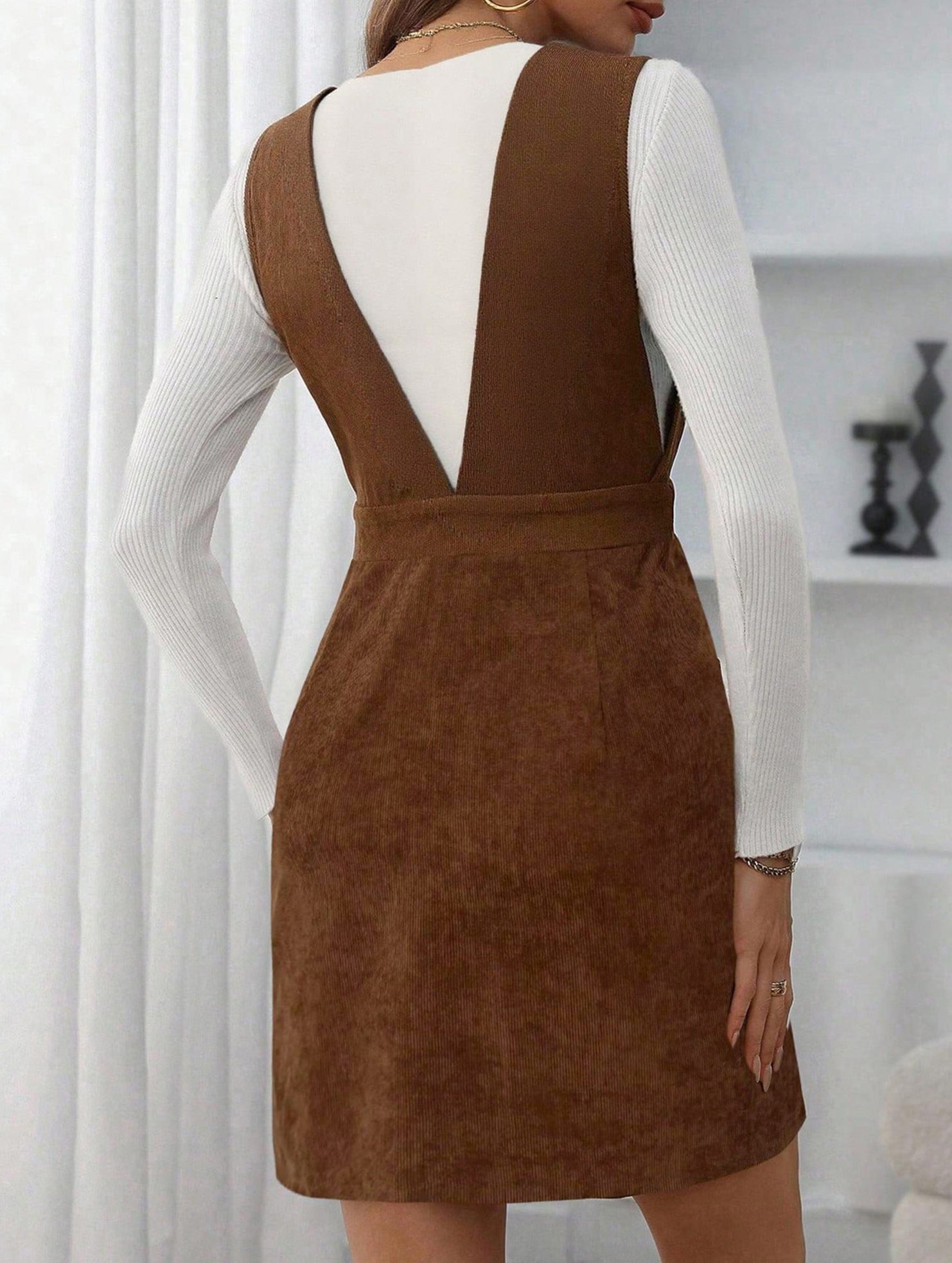 Versatile retro slim-fit dress