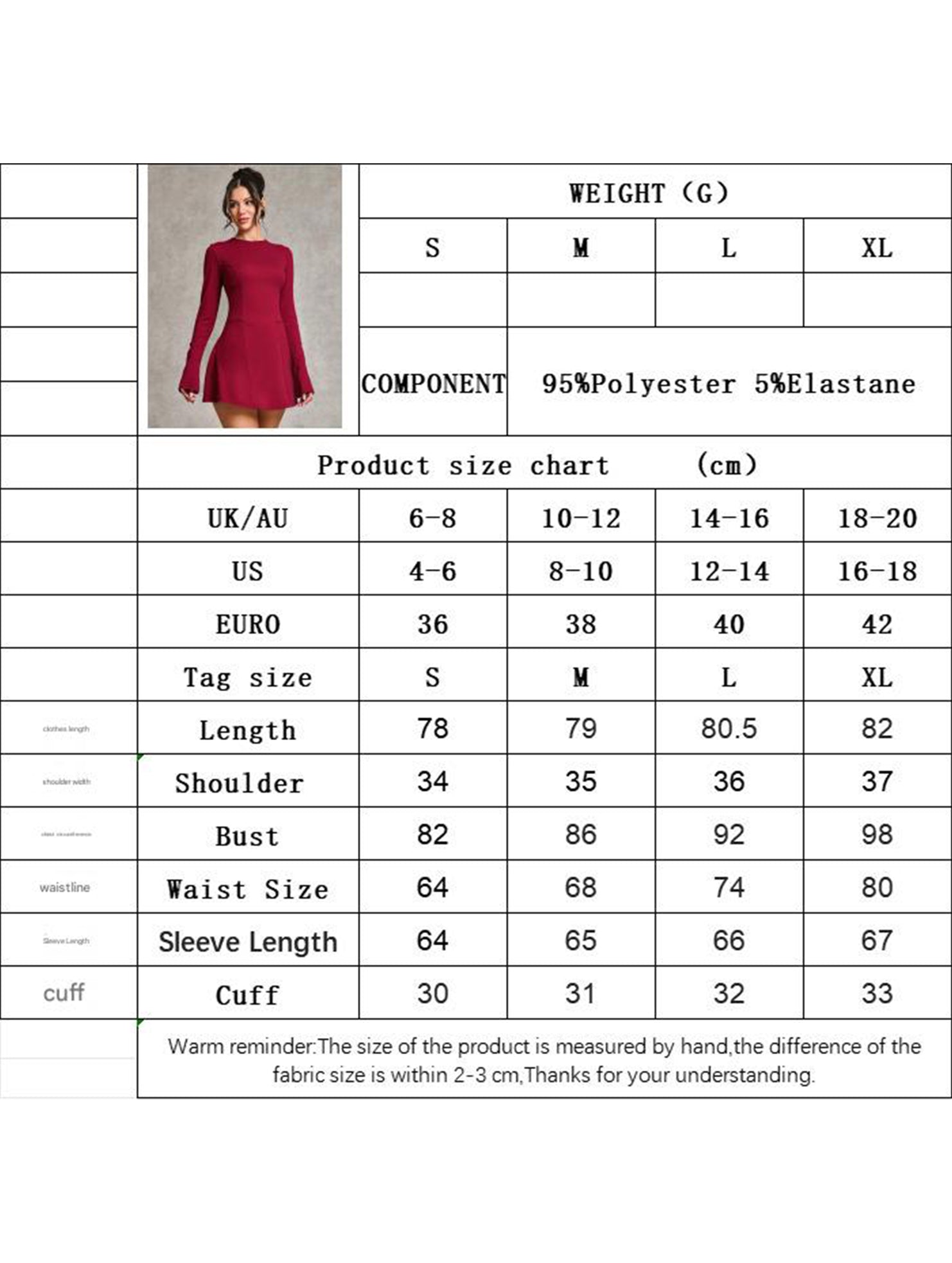 Backless long-sleeved slim-fit dress for women_CWDSD11340