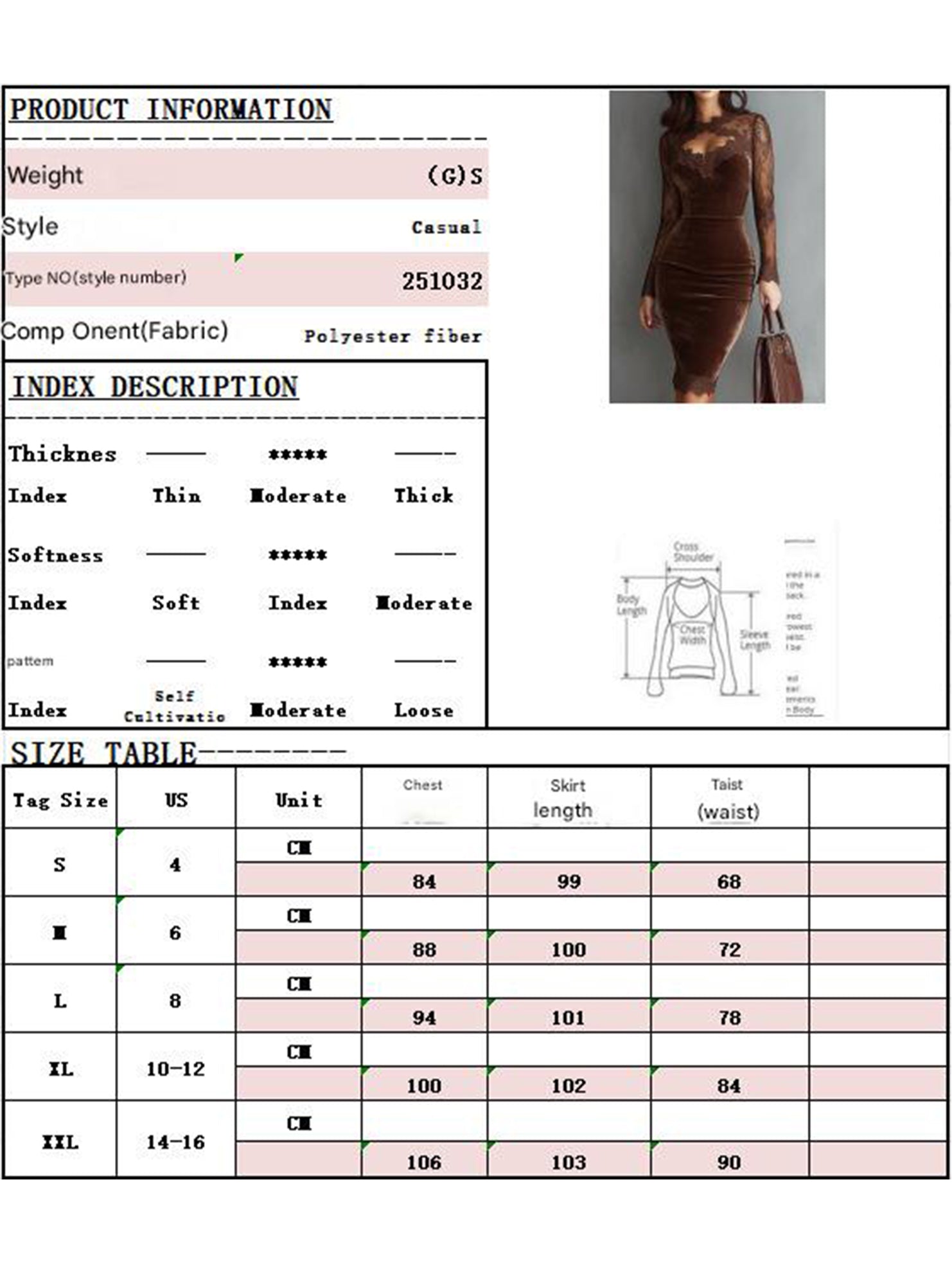 Sheer Lace V Neck Slim Fit Dress_CWDSD11593