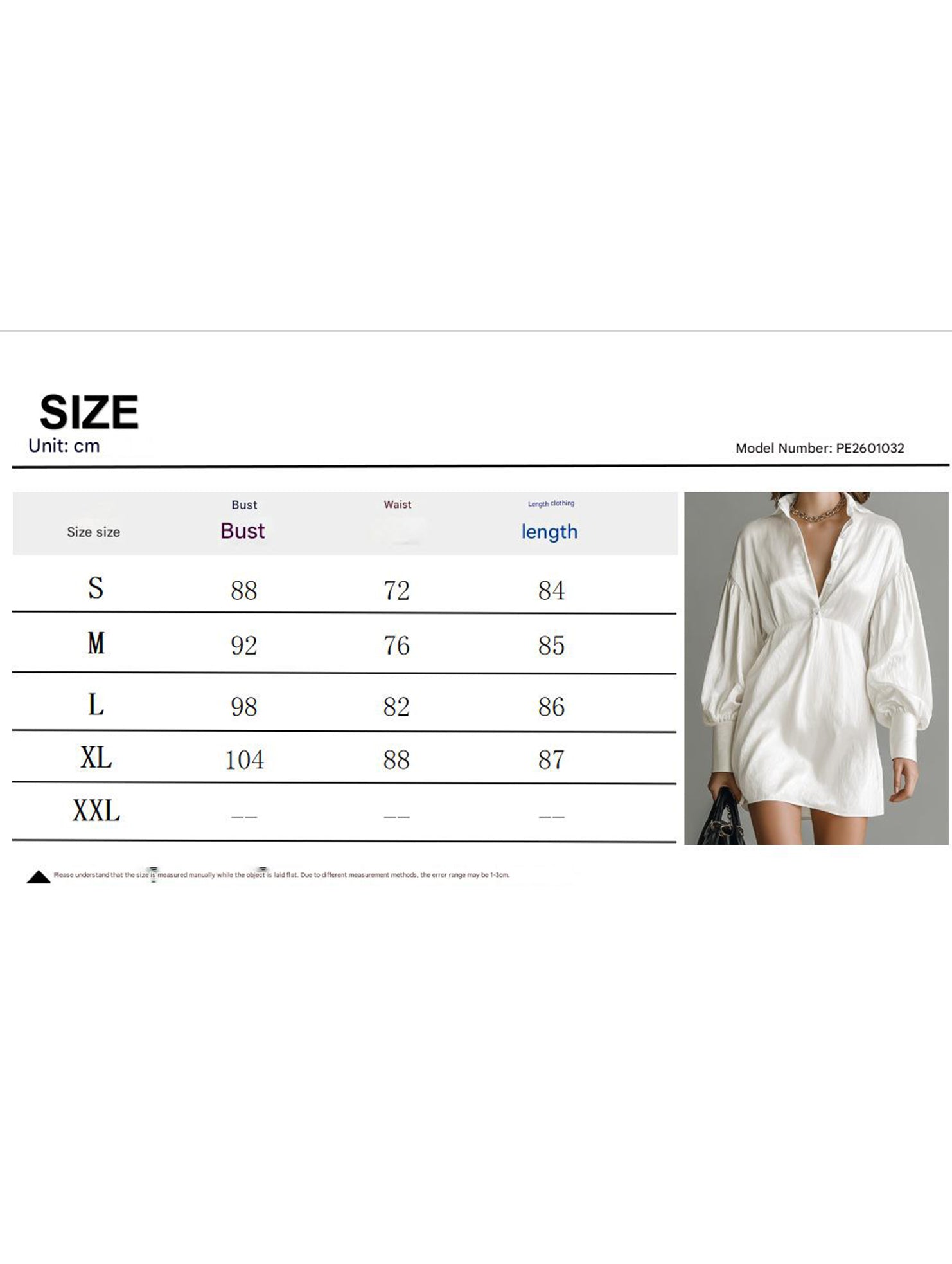 Satin Puff Sleeve Loose Mini Dress