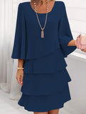 Loose Tiered Cake Dress