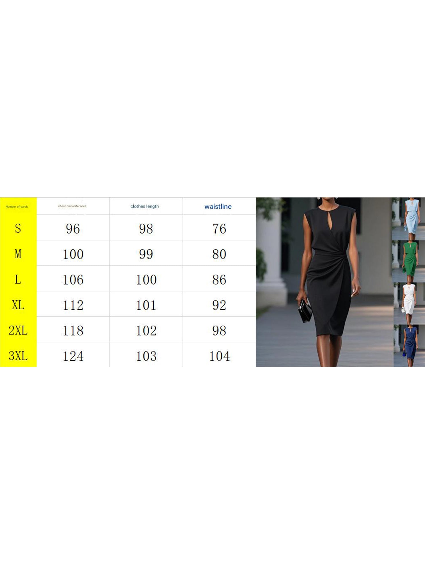 Cross Tie Hollow Neck Vintage Dress_CWDSD12017