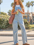 Casual and slimming denim overalls for women_CWJP00879