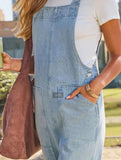 Casual and slimming denim overalls for women_CWJP00879
