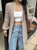 casual coat sweater cardigan