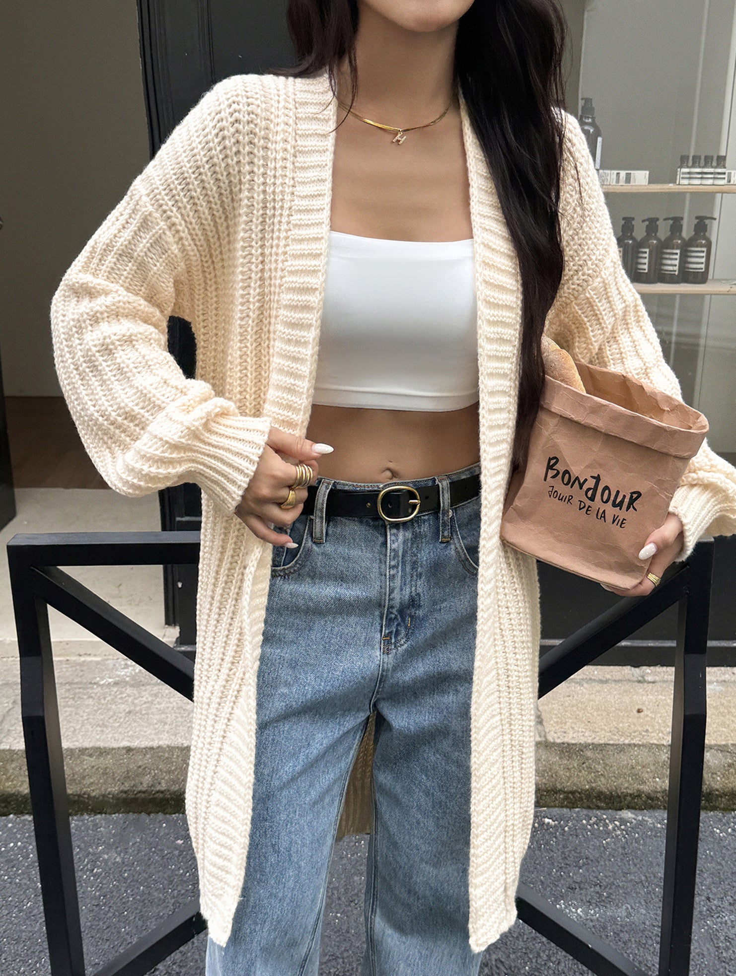 casual coat sweater cardigan