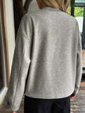 Casual long-sleeved vest jacket