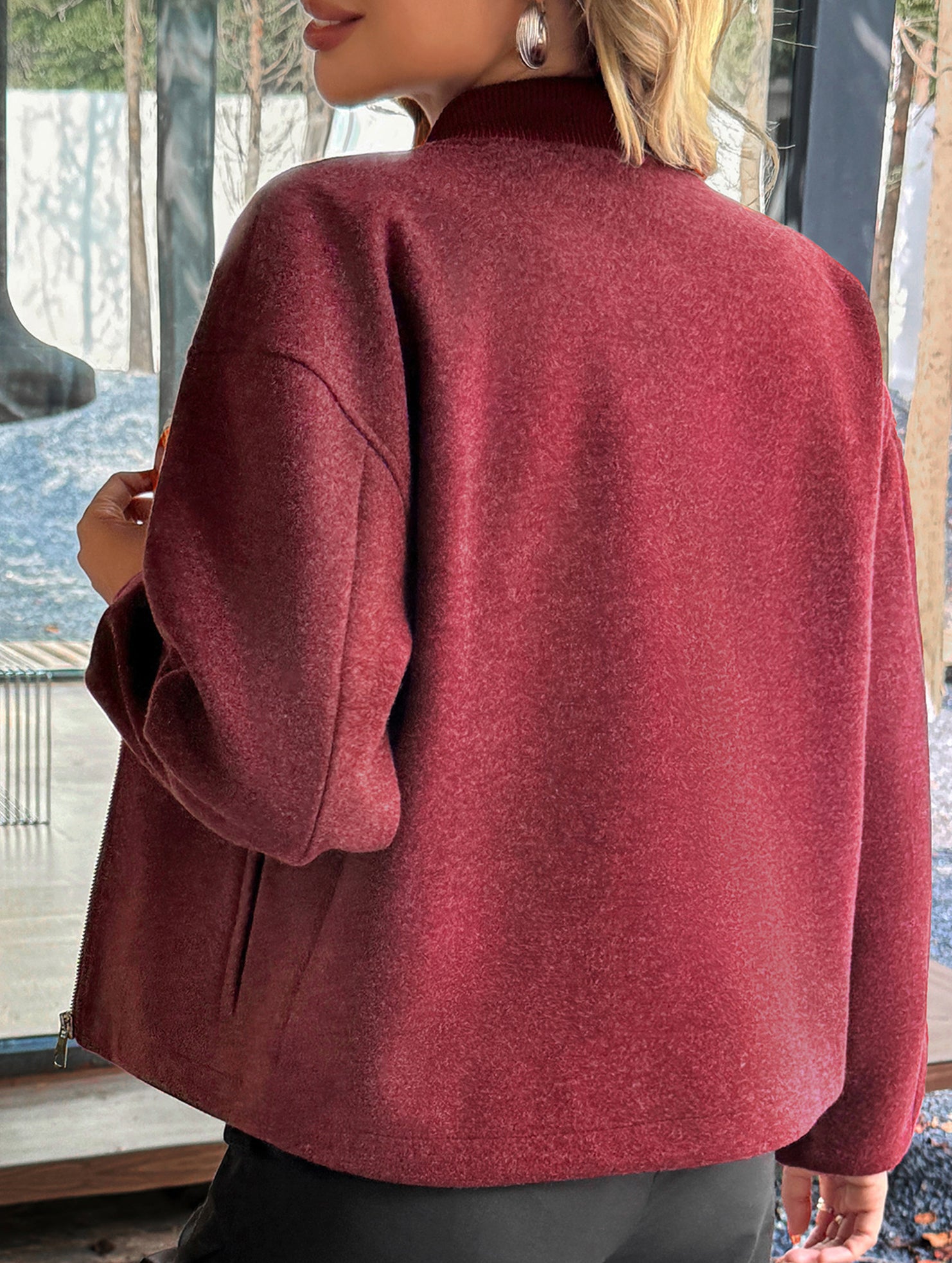 Casual long-sleeved vest jacket