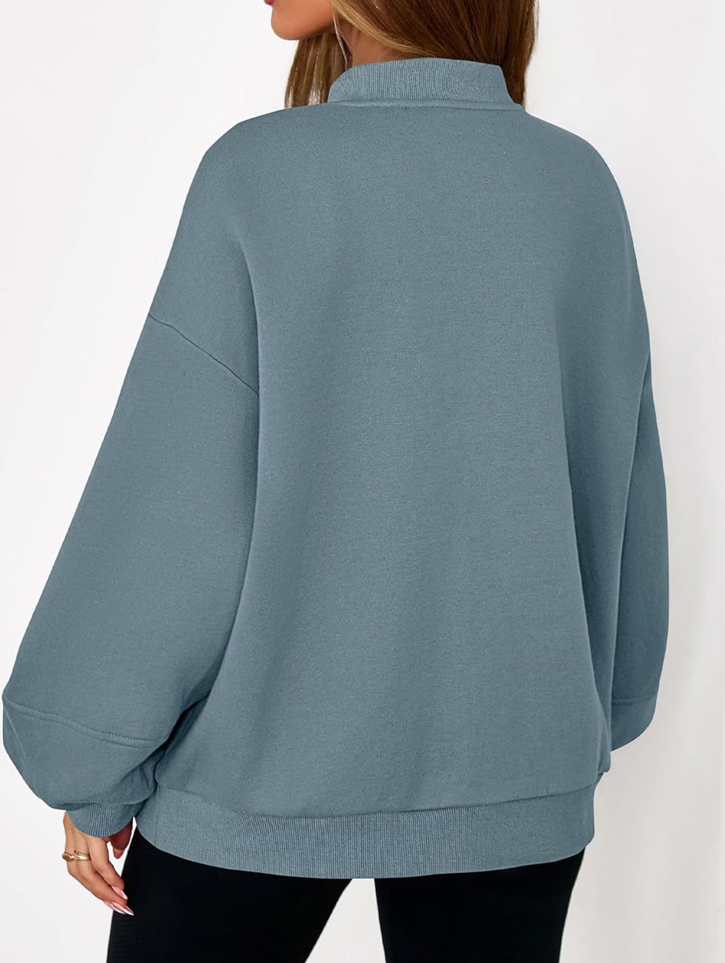 casual zip-up sweatshirt jacket