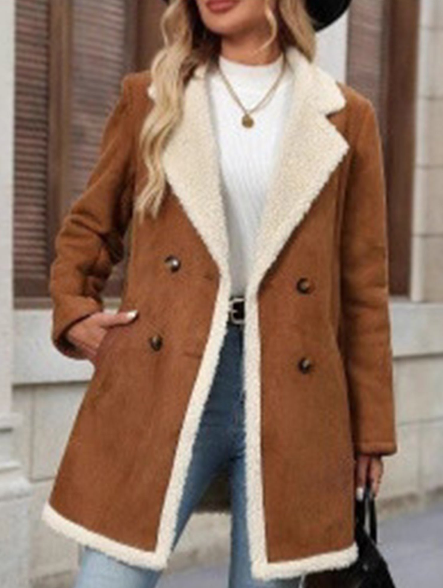Stylish long-sleeved jacket