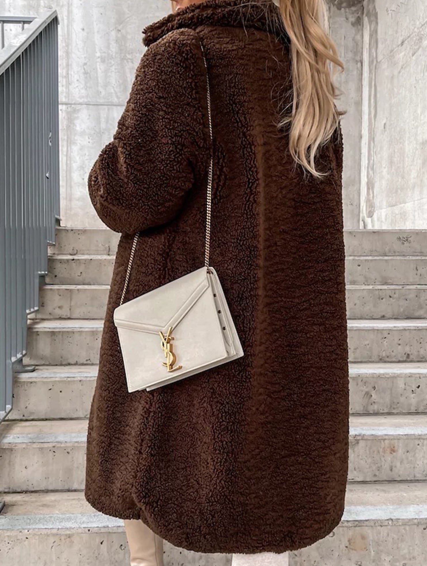 Popular long-sleeved collared jacket