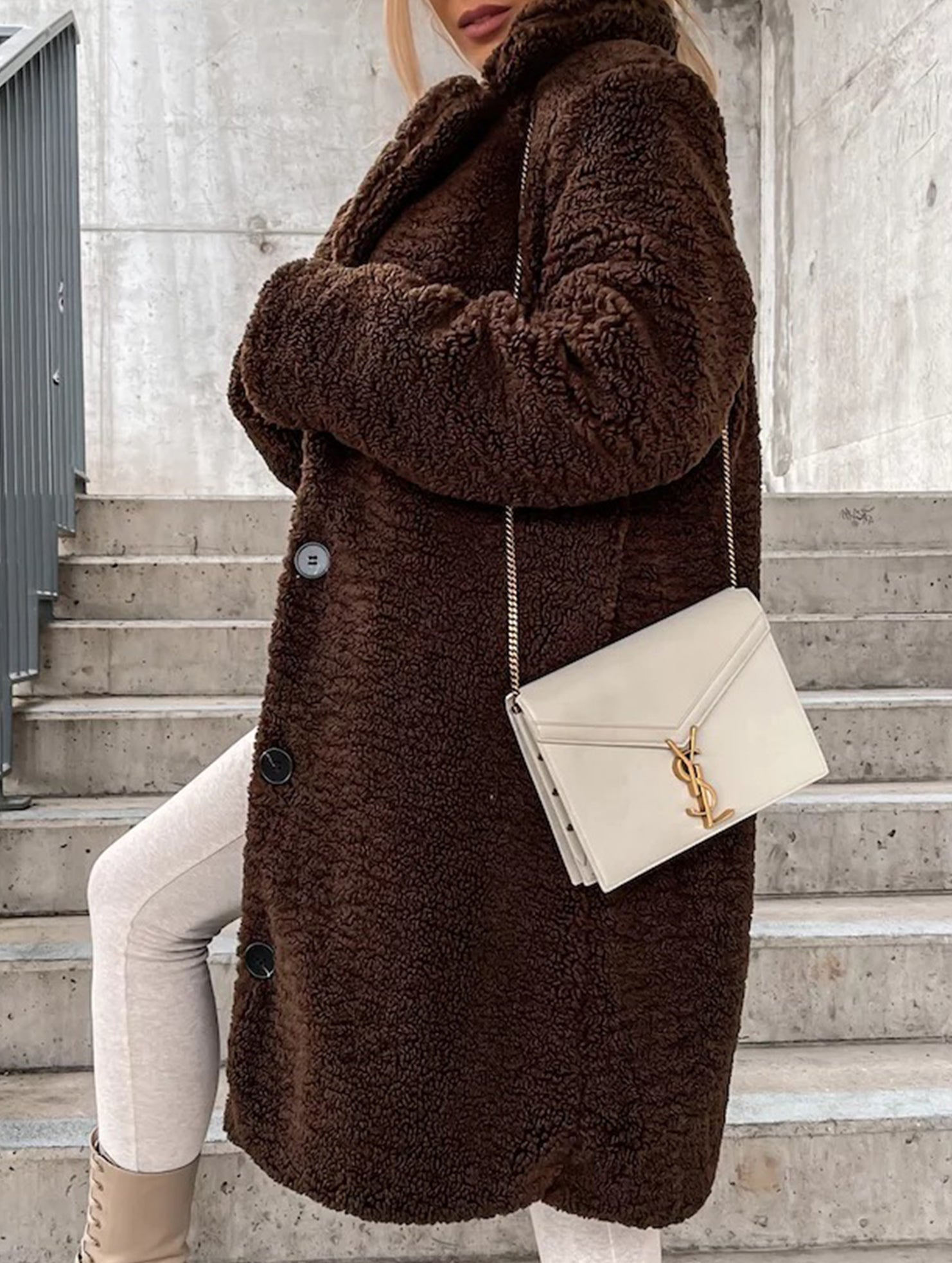 Popular long-sleeved collared jacket