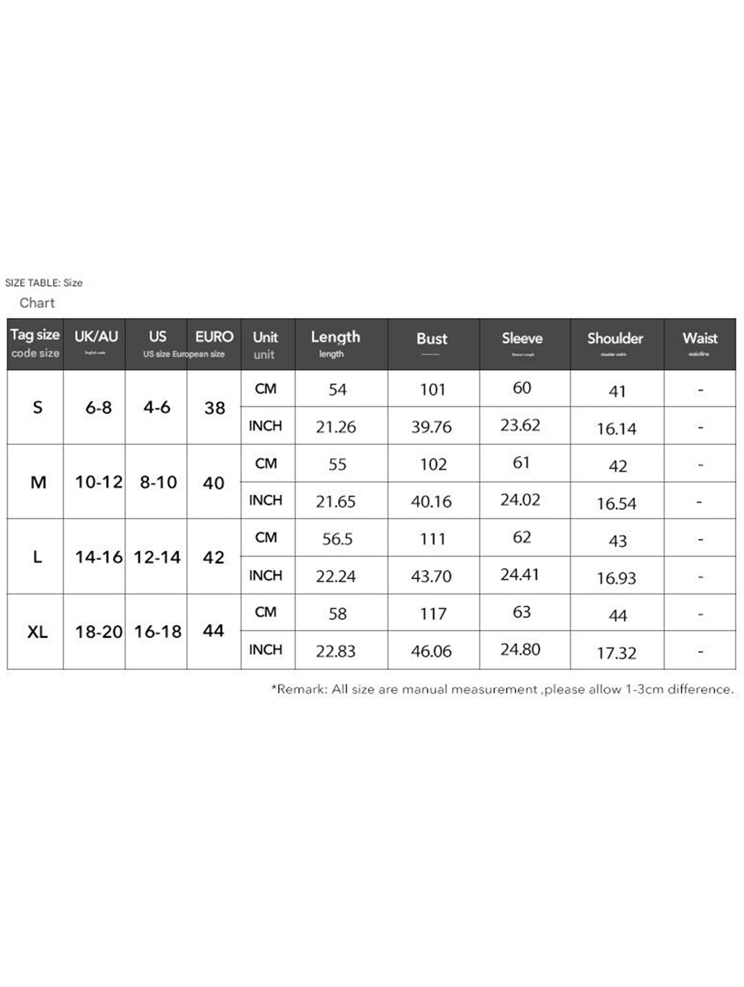 Casual long-sleeved coat