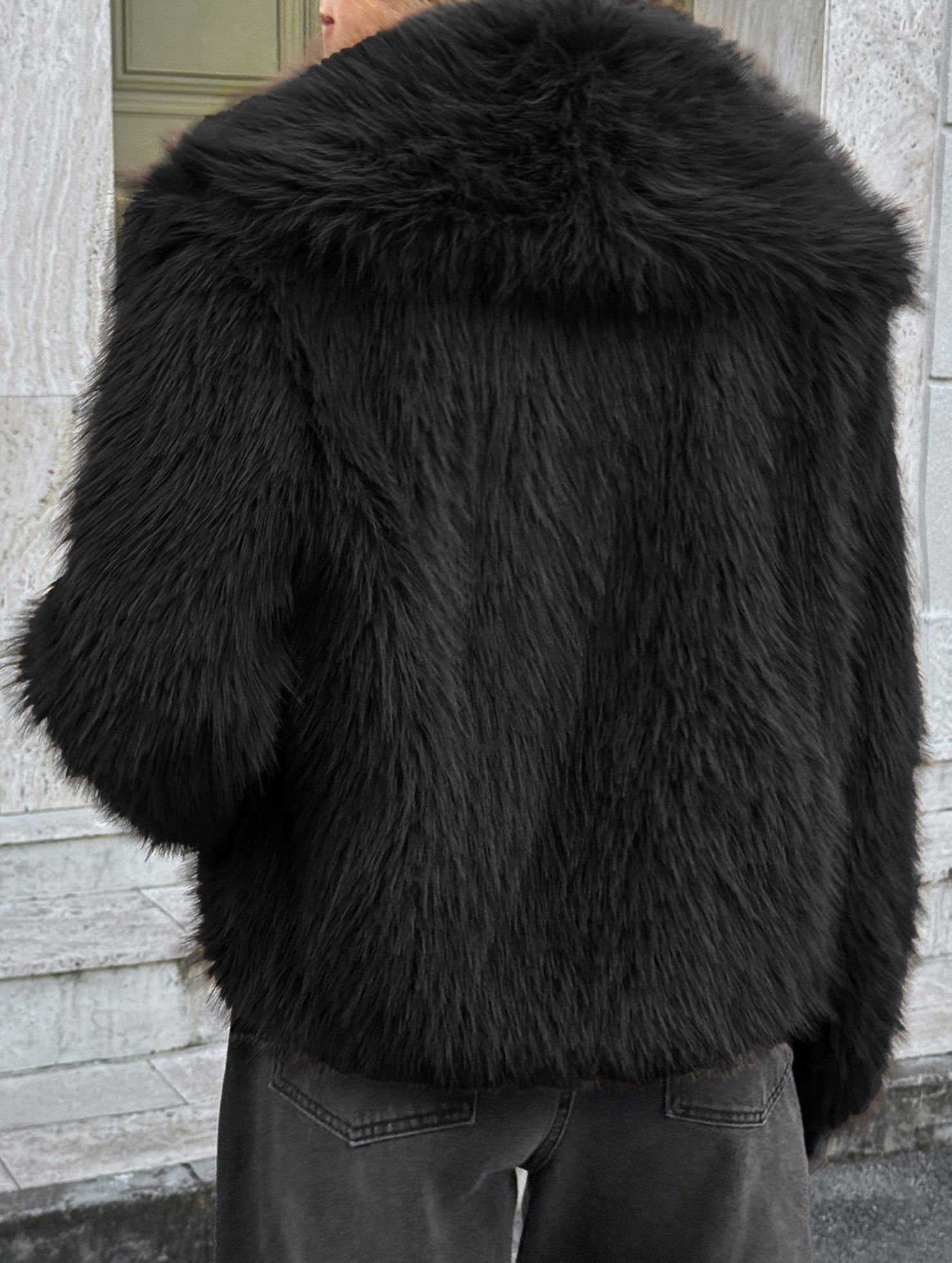 Casual long-sleeved coat