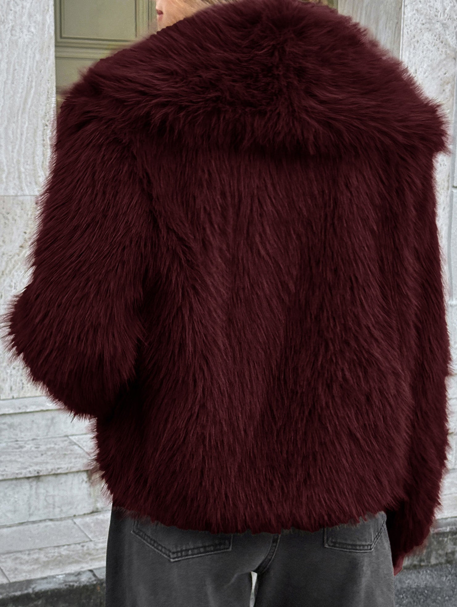 Casual long-sleeved coat