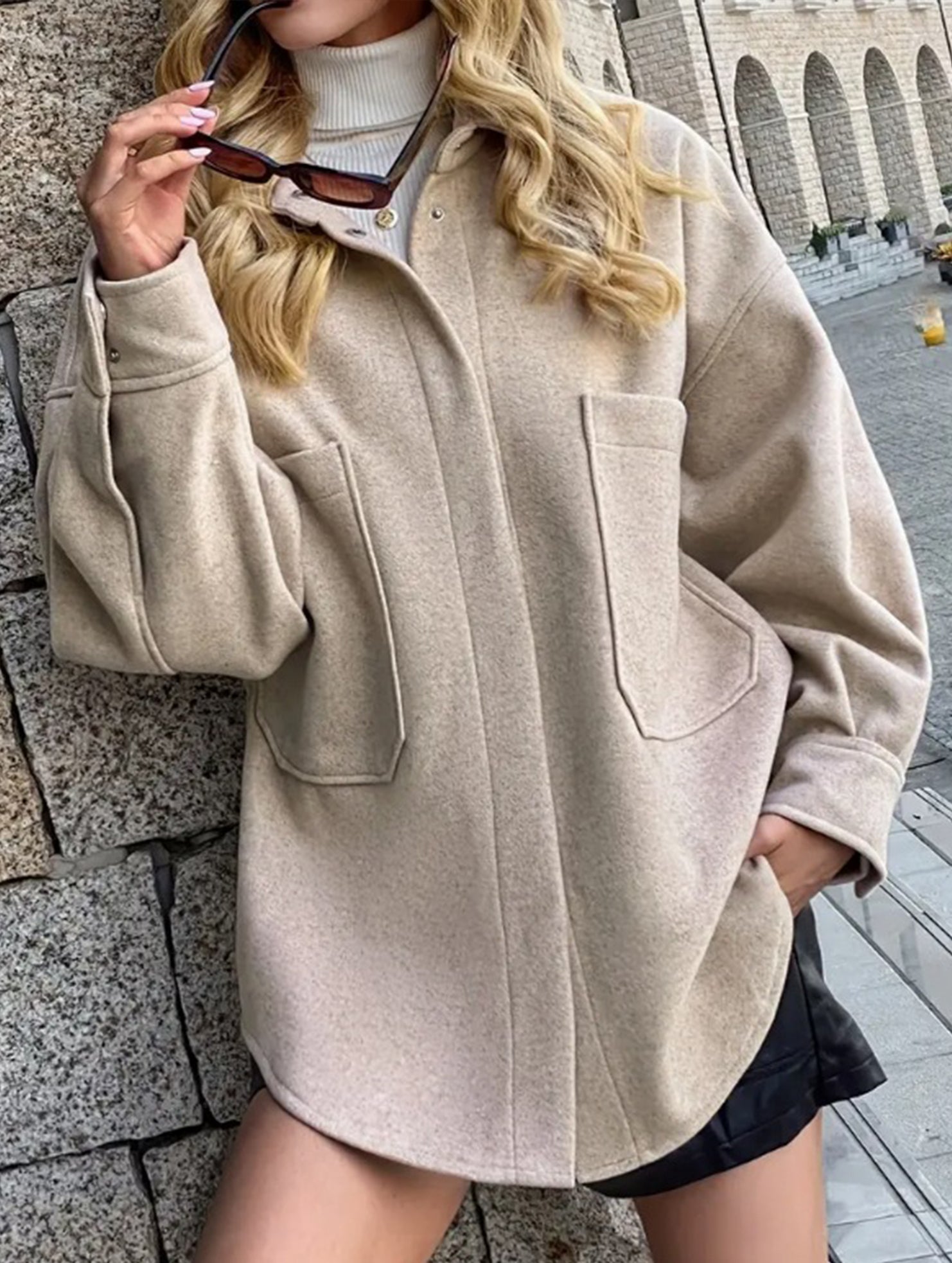 New casual collared jacket