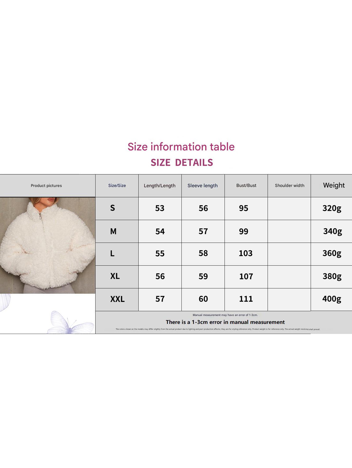 Stylish Short Plush Cardigan