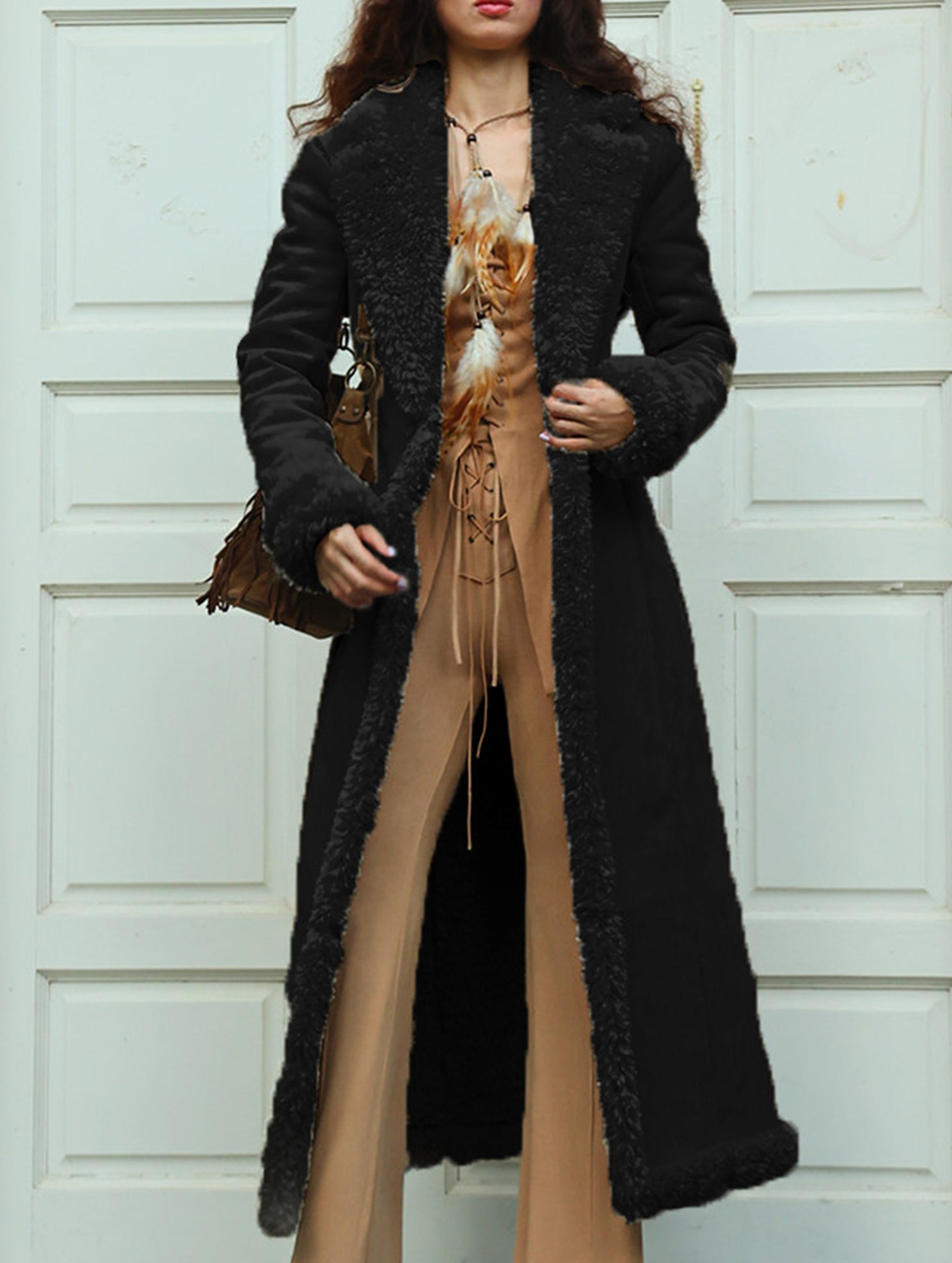 Warm and long thermal coat